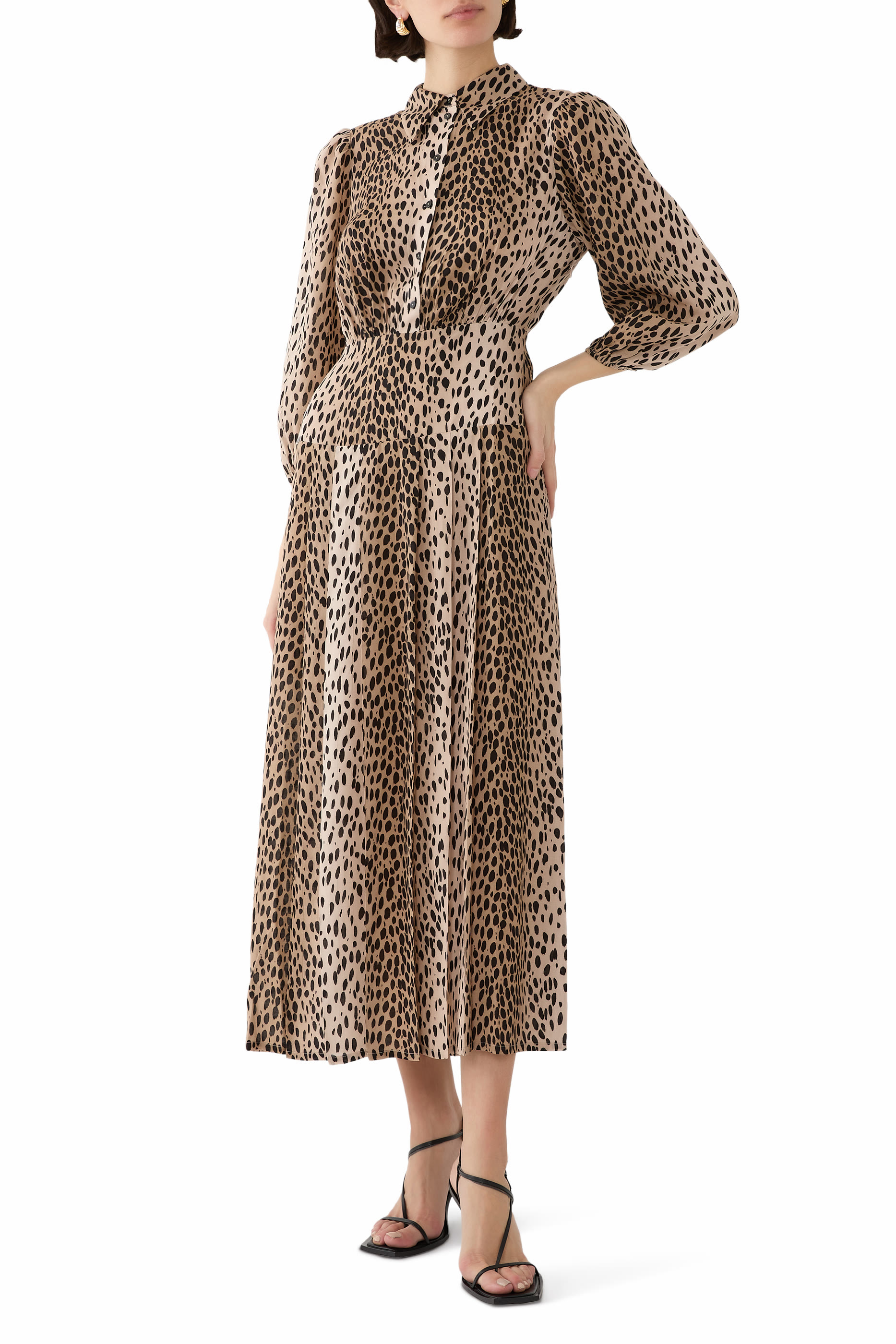 فستان إيزي بتصميم قميص