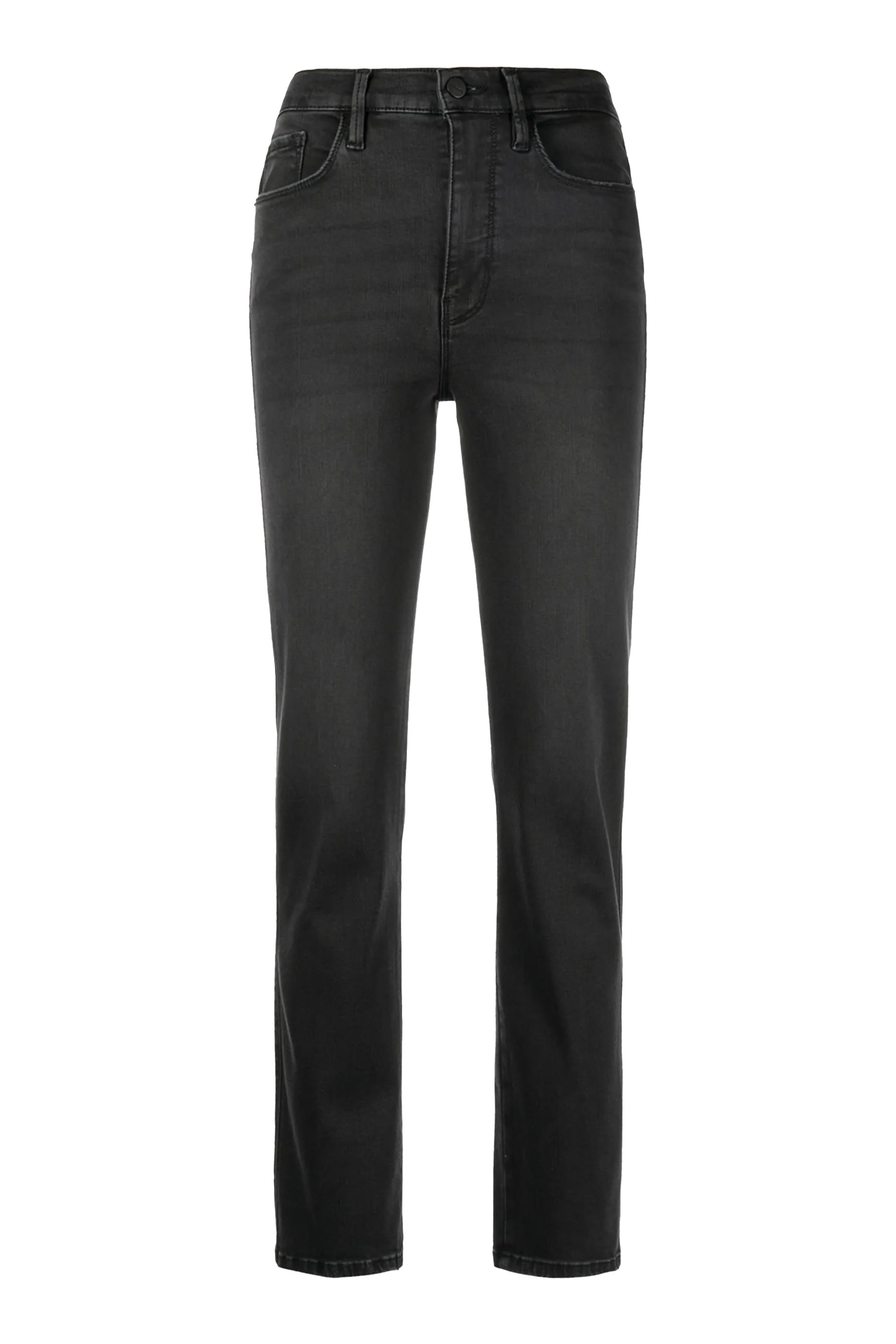 بنطال جينز بقضة ضيقة وخصر عال