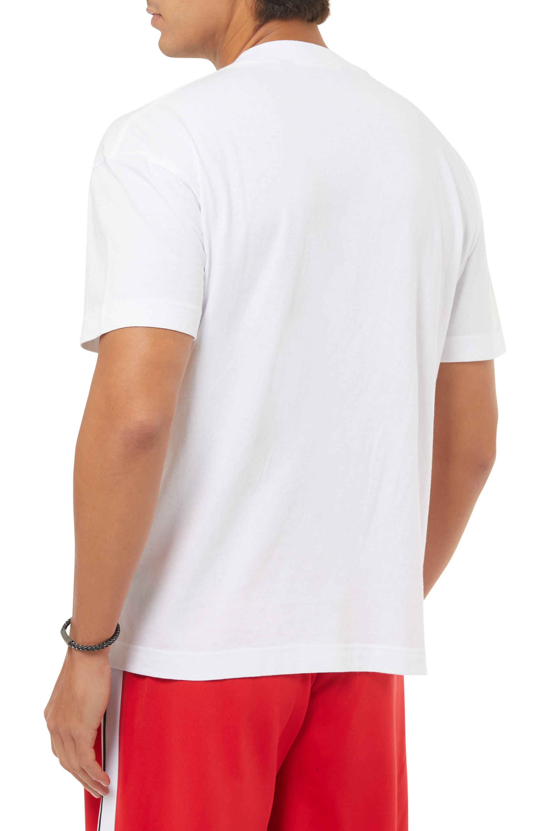 طقم تيشيرت بطبعة شعار الماركة 3 قطع