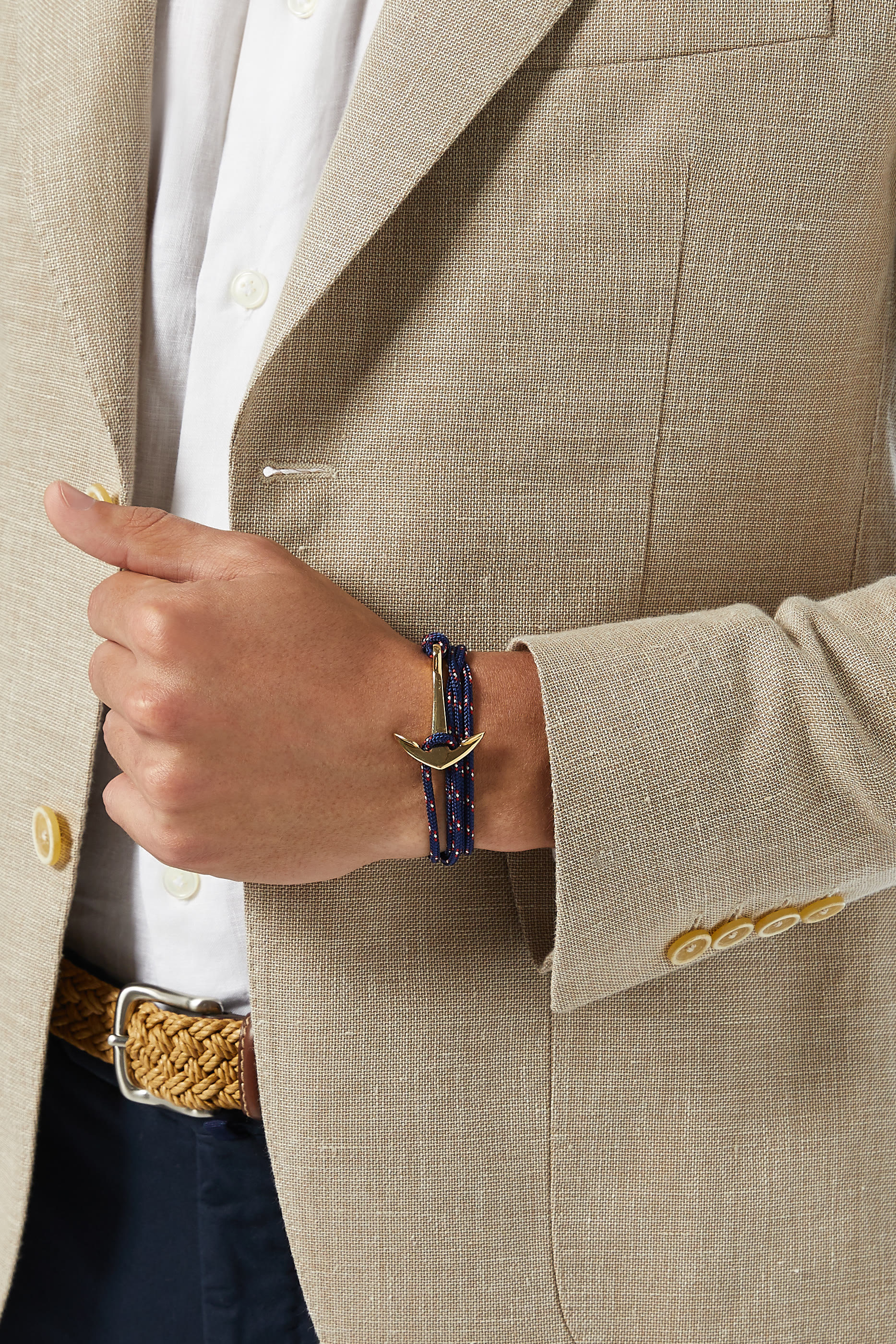 سوار بتصميم حبل ومرساة