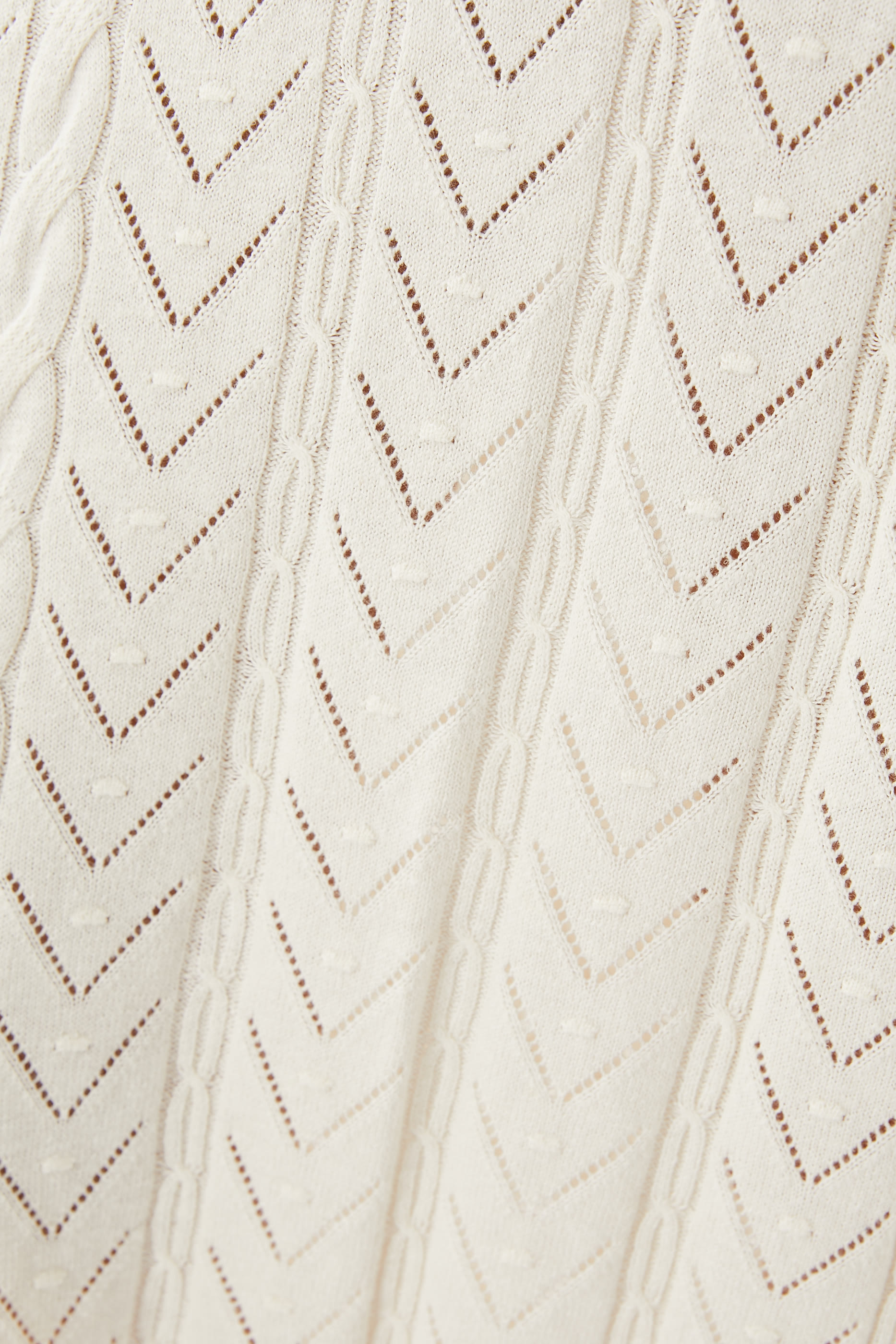 تنورة لو لو متوسطة الطول منسوجة