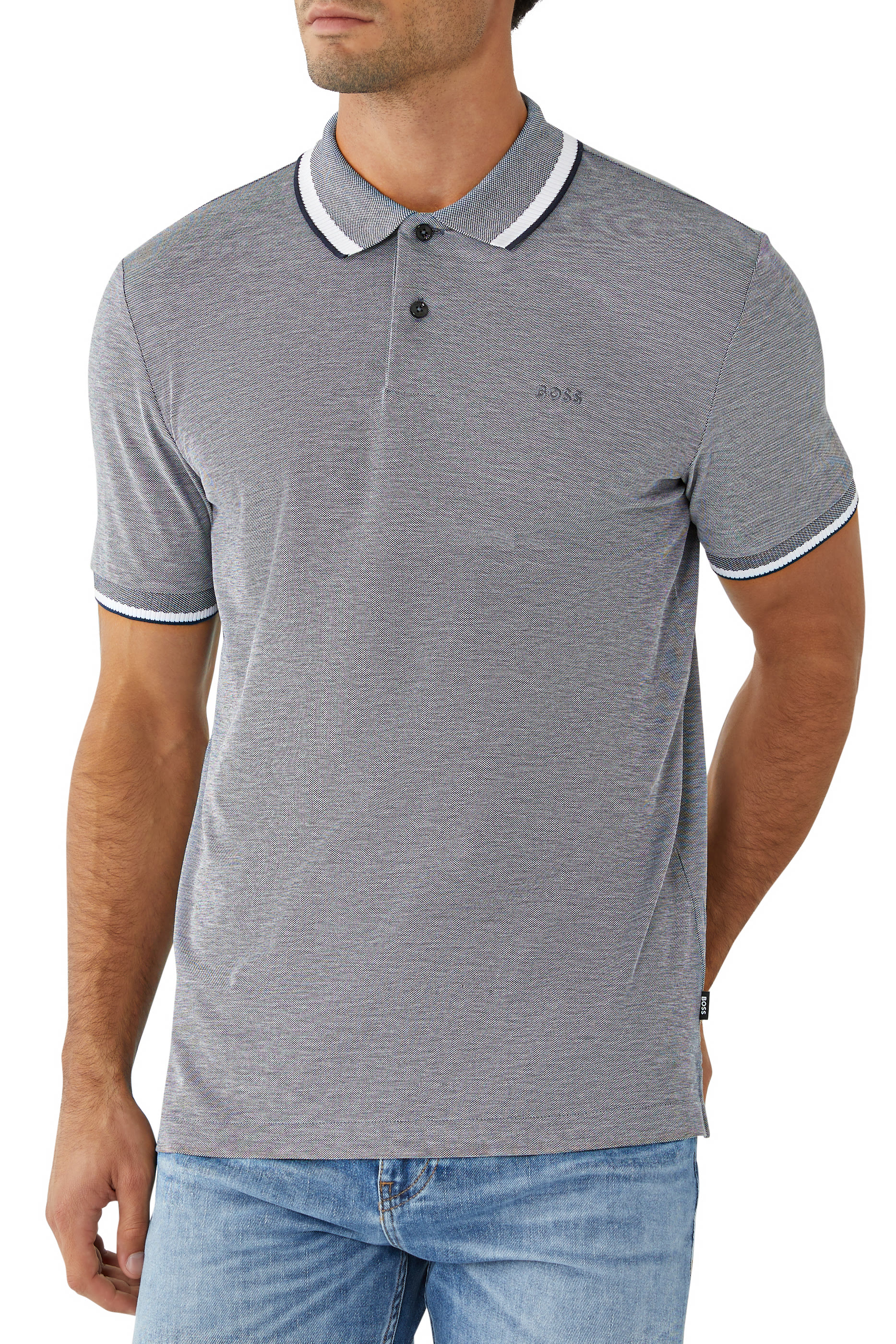 قميص بولو بشعار الماركة بيكيه