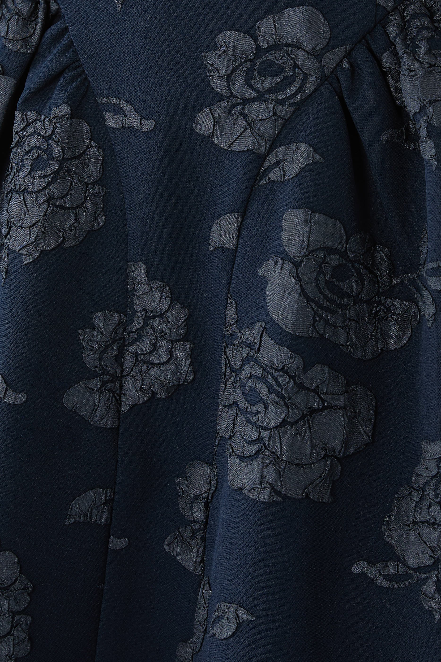 فستان متوسط الطول جاكار