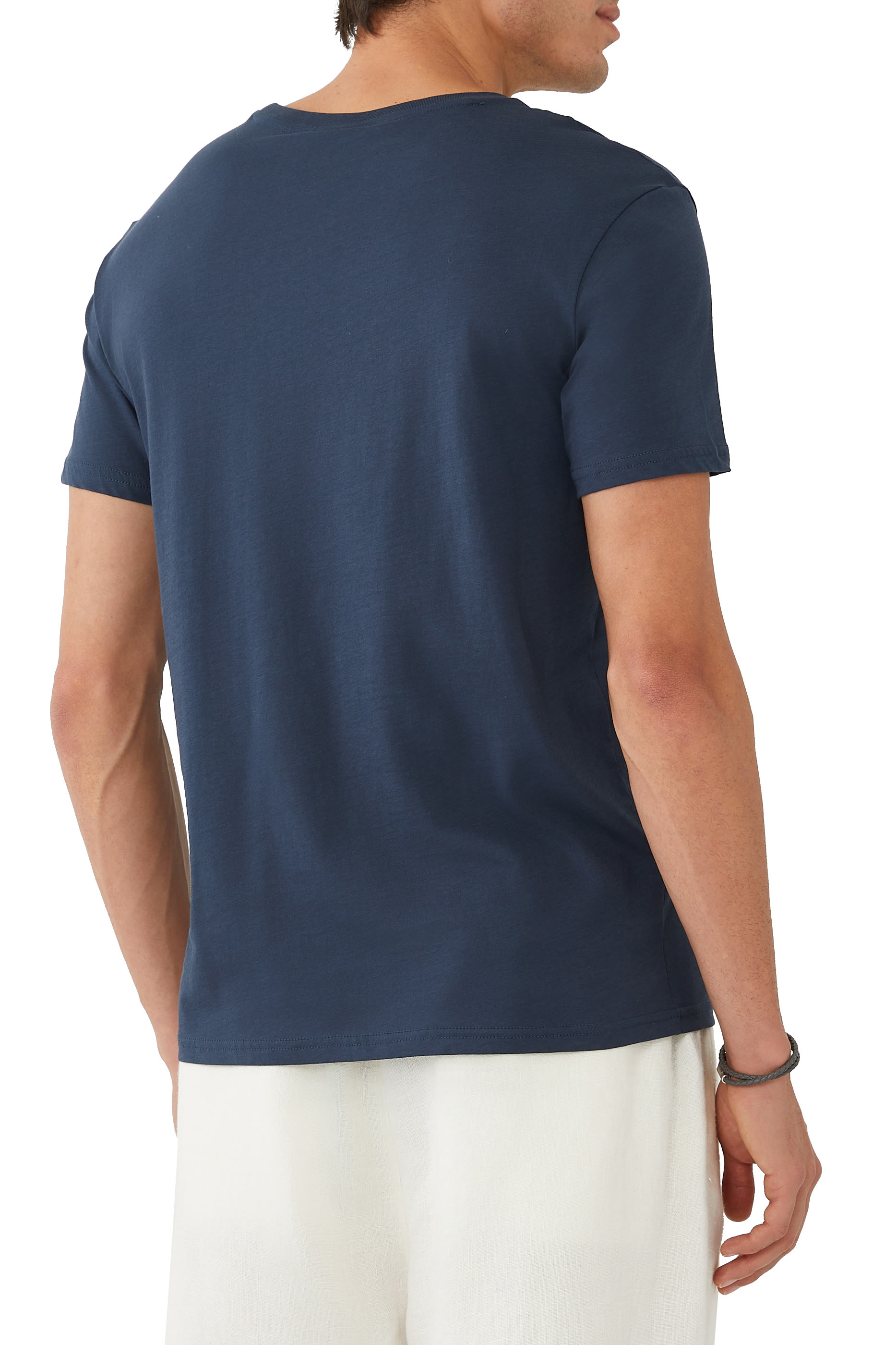 تيشيرت قطن بشعار الماركة