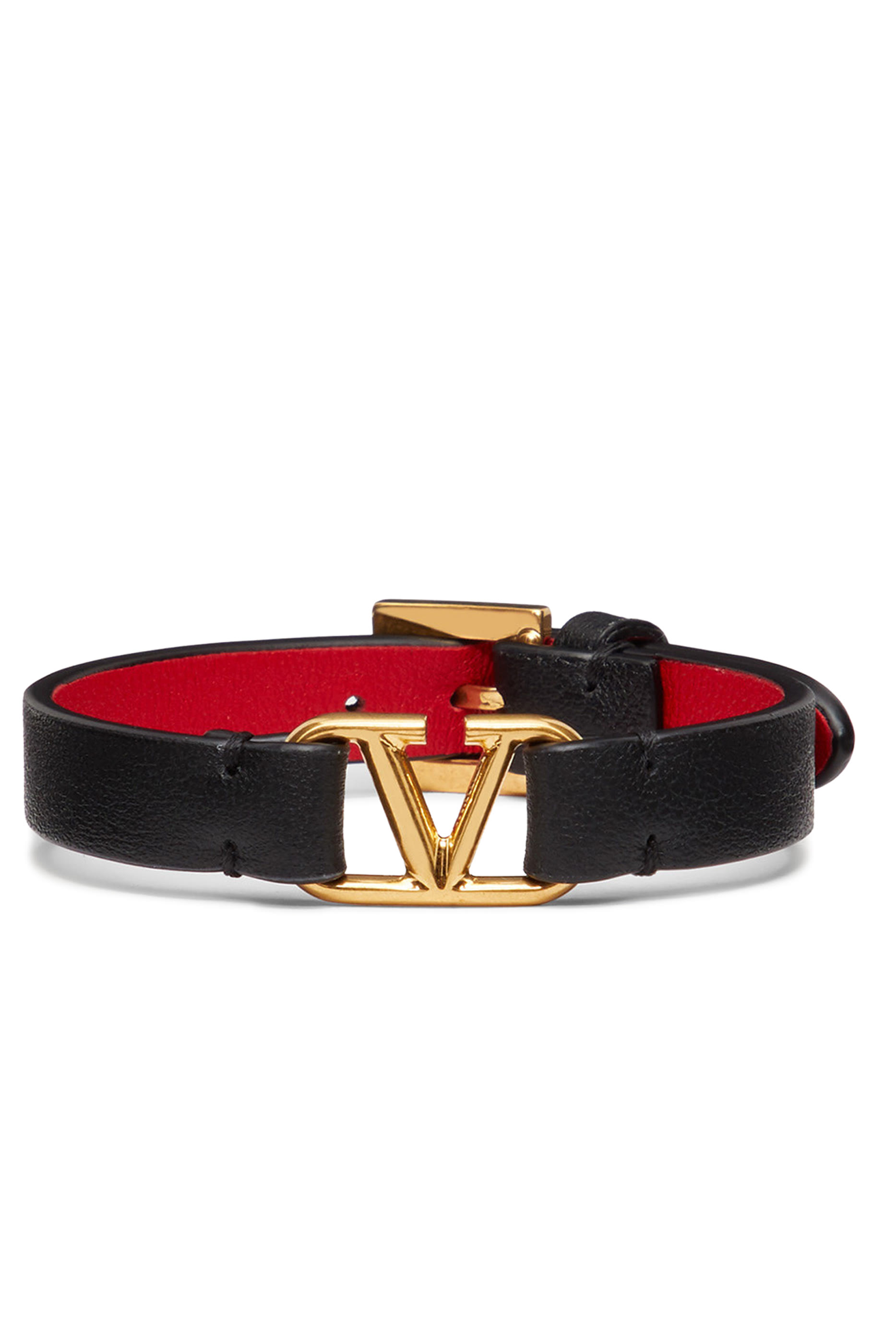 سوار فالنتينو غارافاني بشعار V جلد