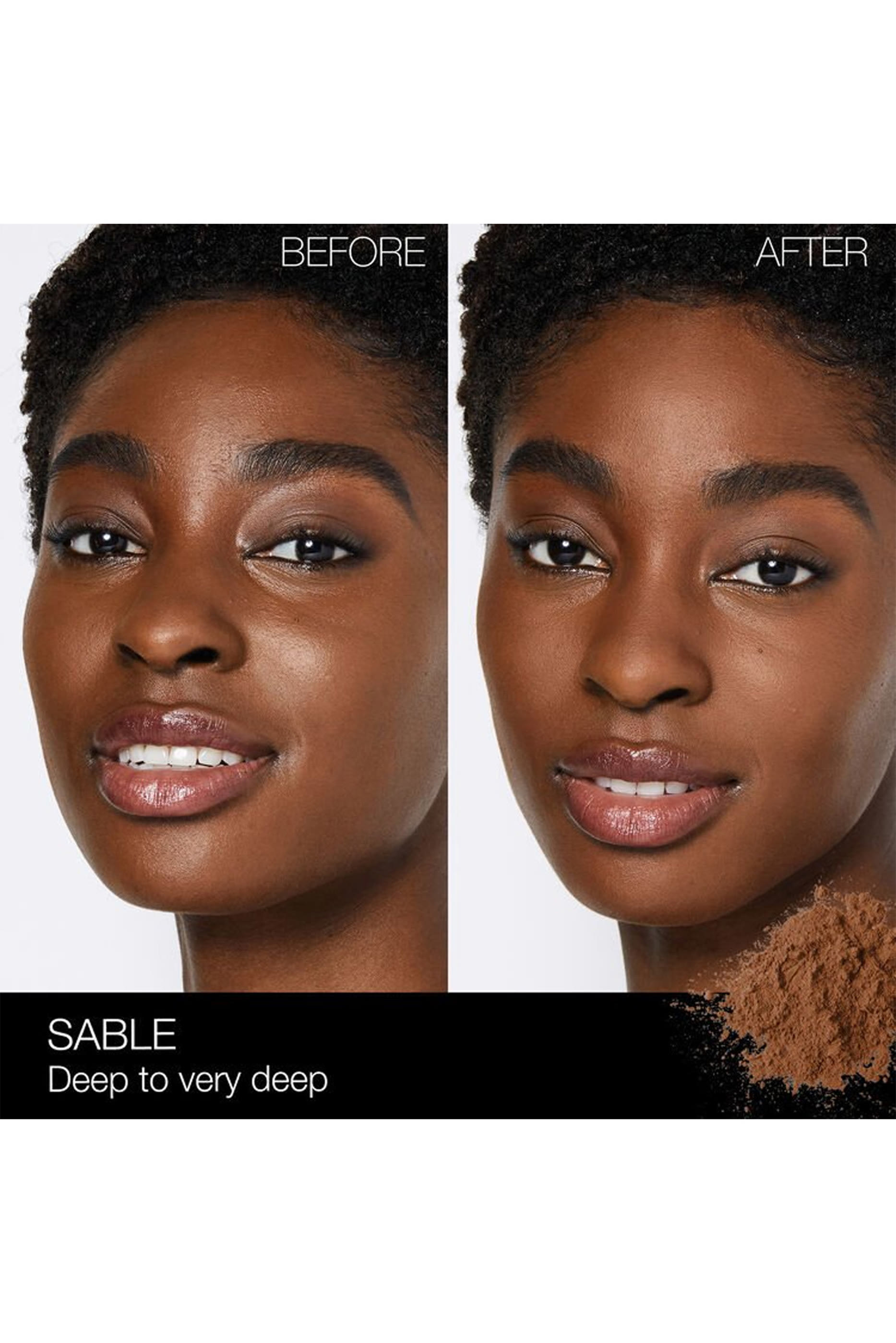 بودرة مضغوطة لتثبيت المكياج عاكسة للضوء