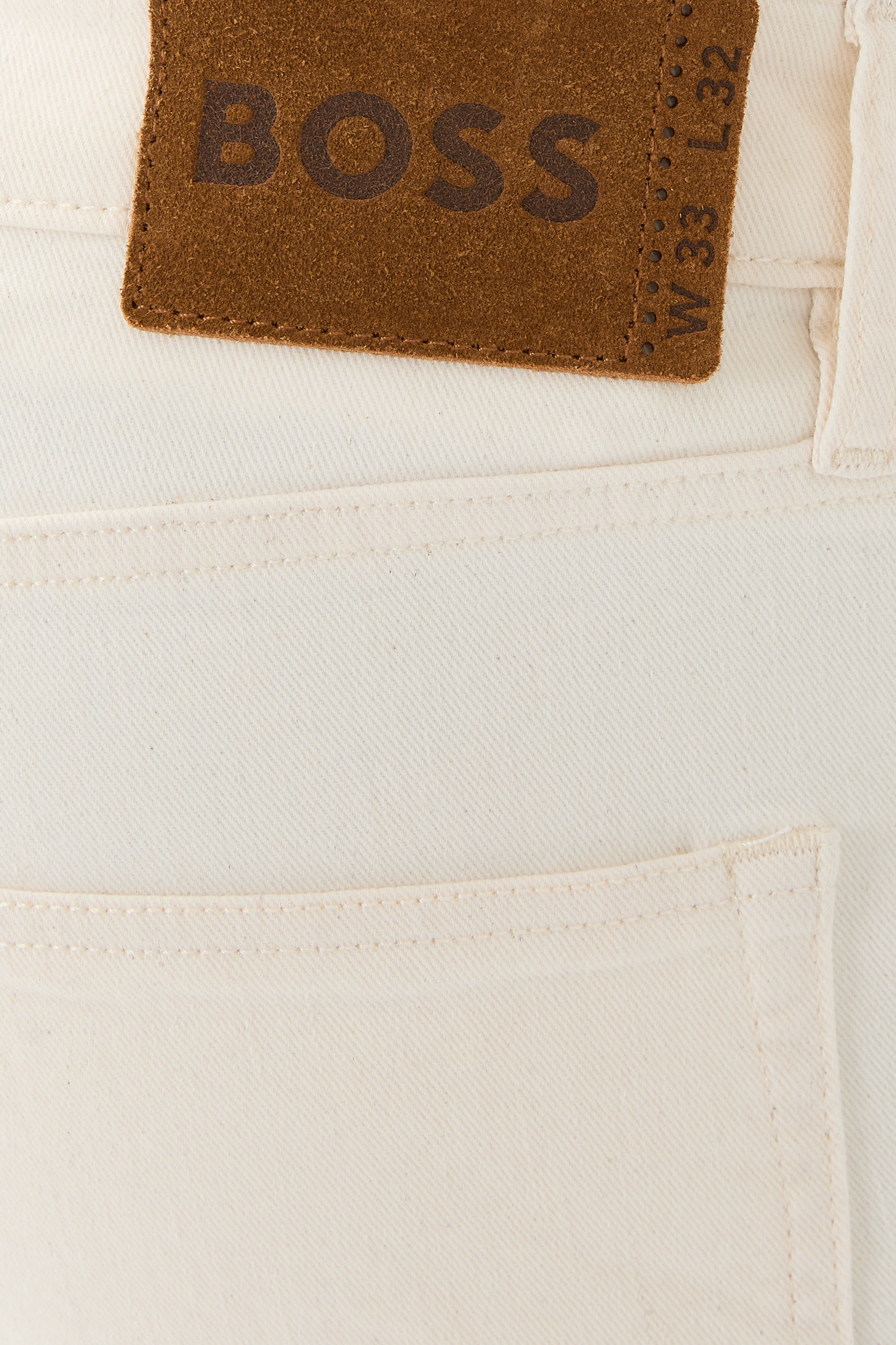 بنطال جينز بقصة ضيقة دنيم مطاطي