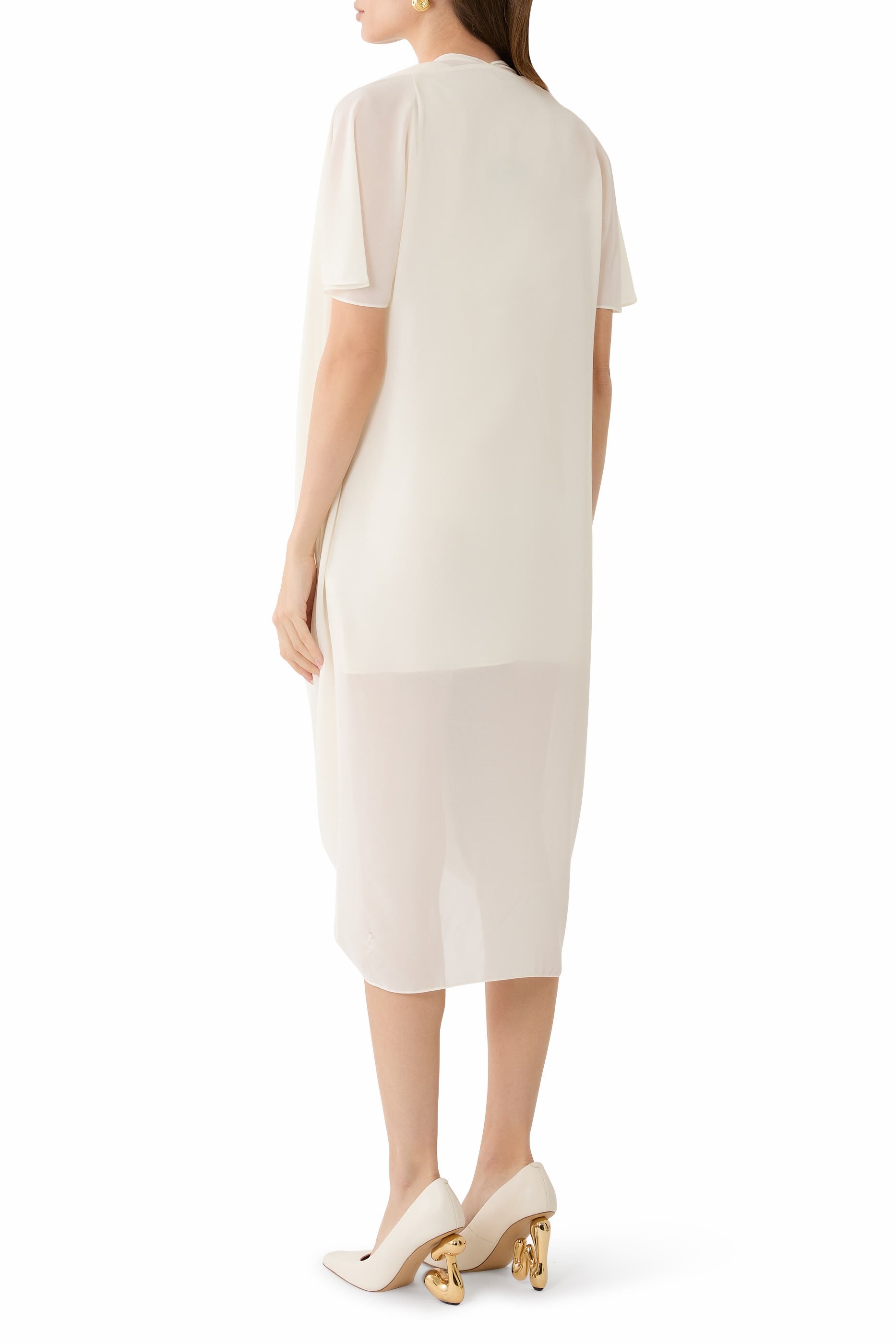 فستان متوسط الطول