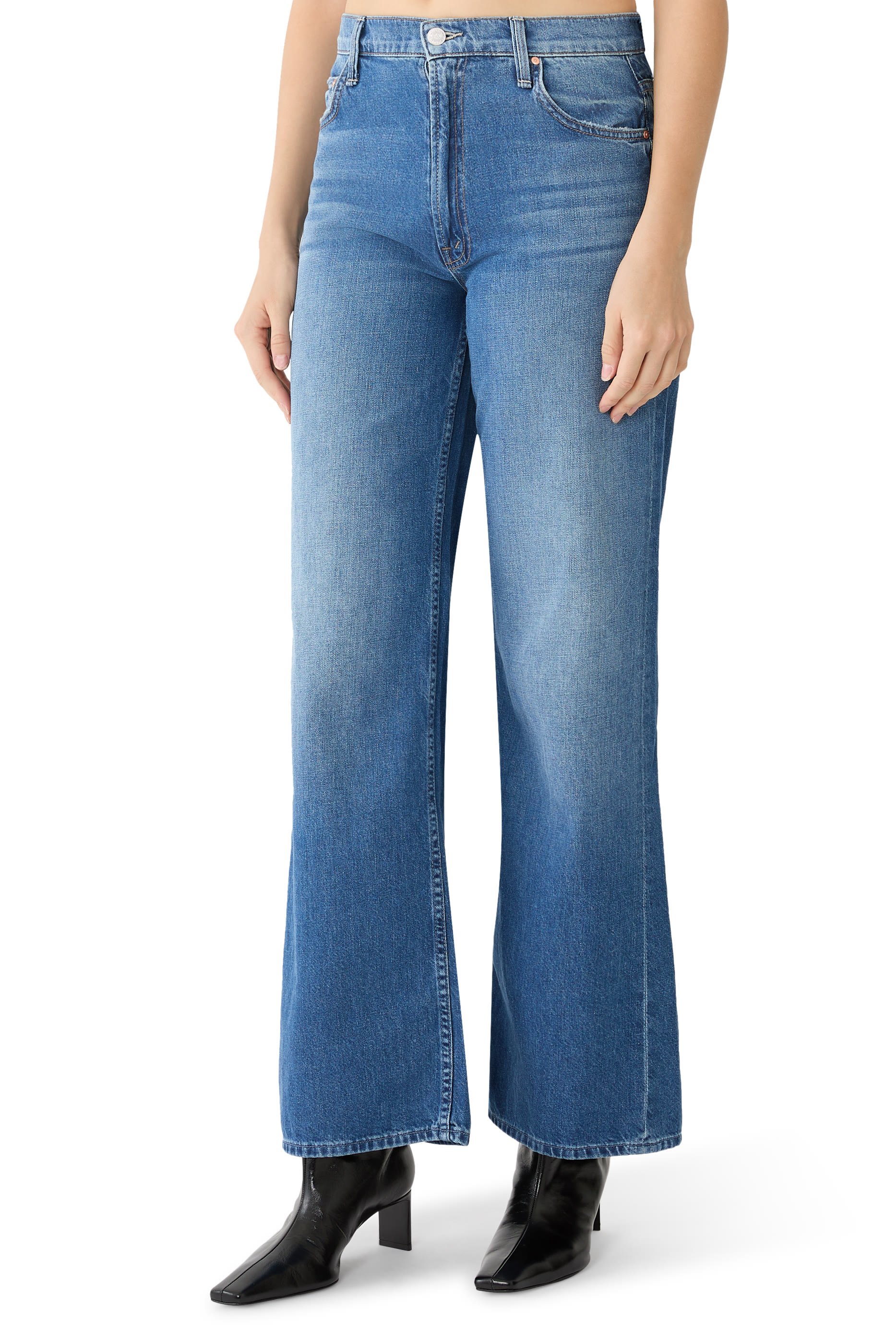 بنطال جينز ريتيرن سنيك هيت سافل بسحاب