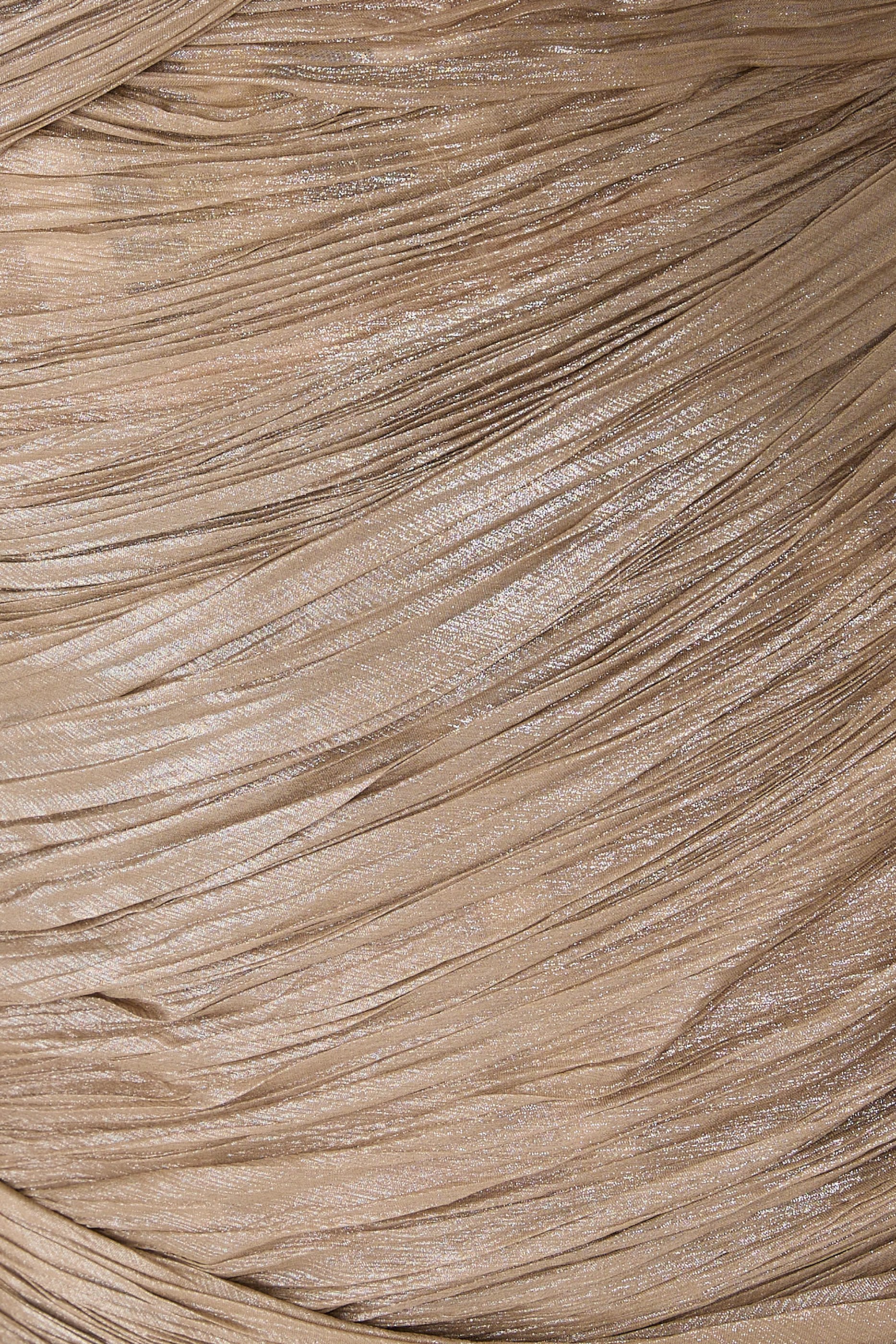 فستان سهرة ماريمار بكتف مكشوف حرير 