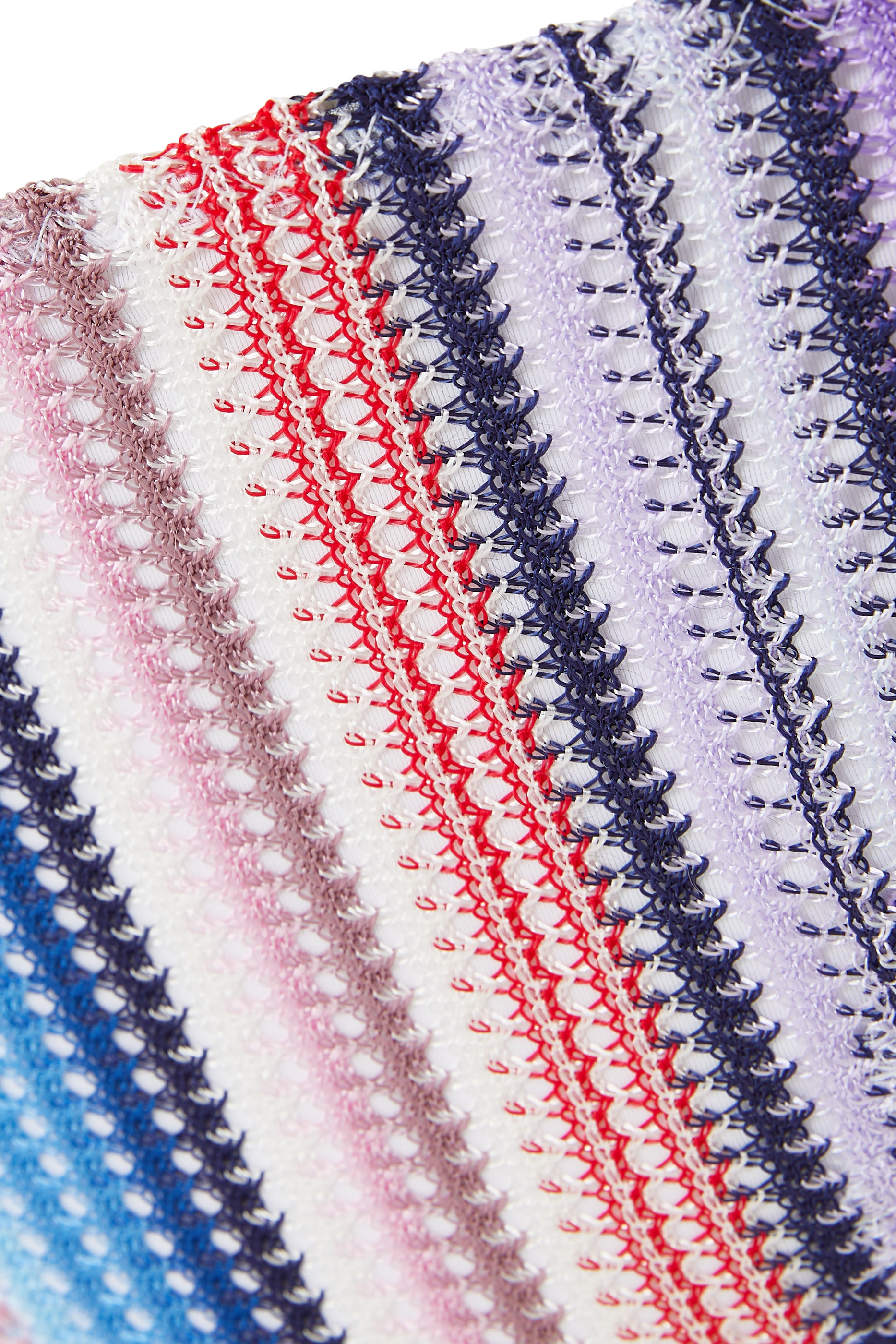 طقم بيكني ماري بأربطة وقوالب مثلثة