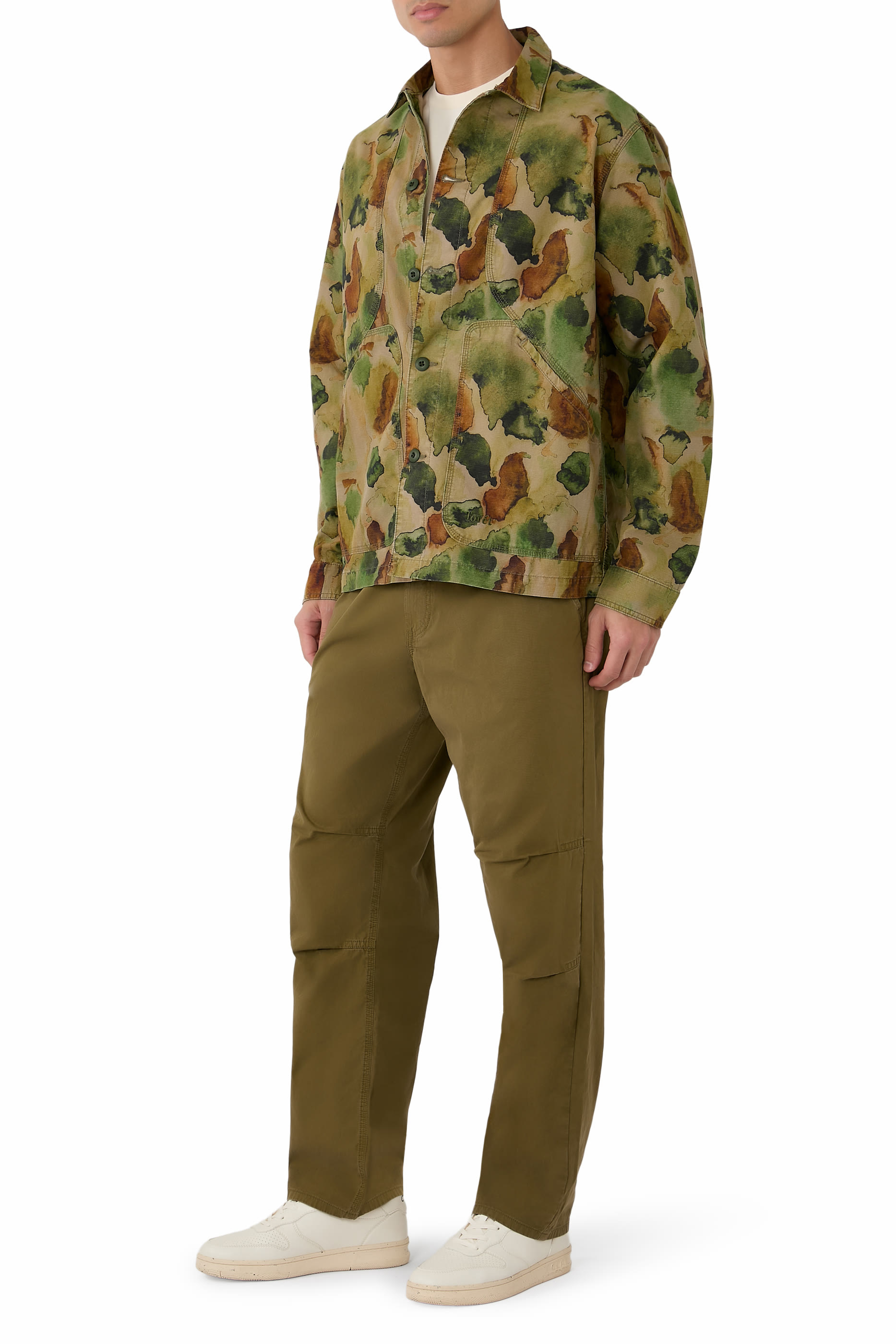 قميص بيري بنمط جاكيت قماش مقاوم للتمزق