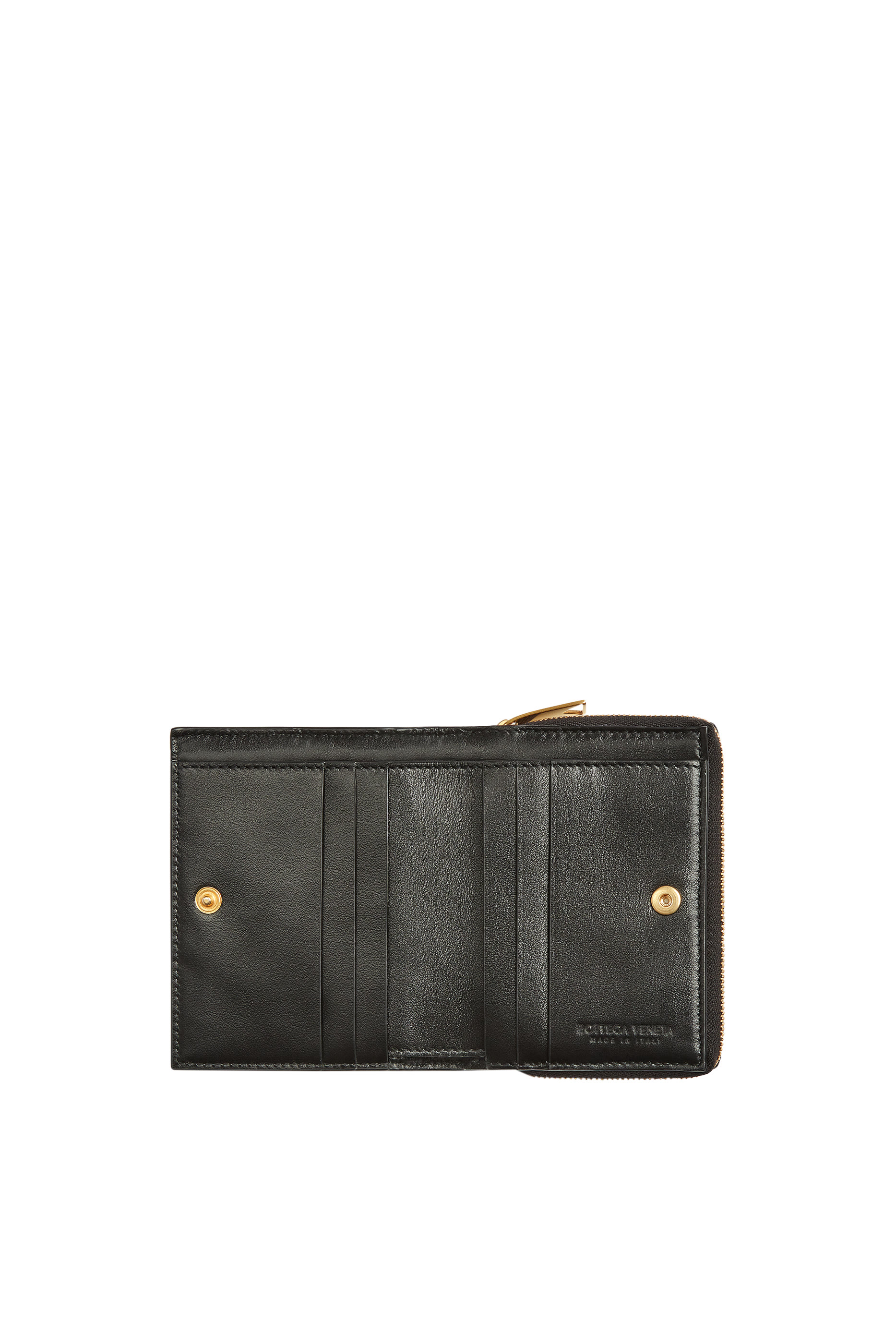 محفظة ثنائية الطي بسحاب