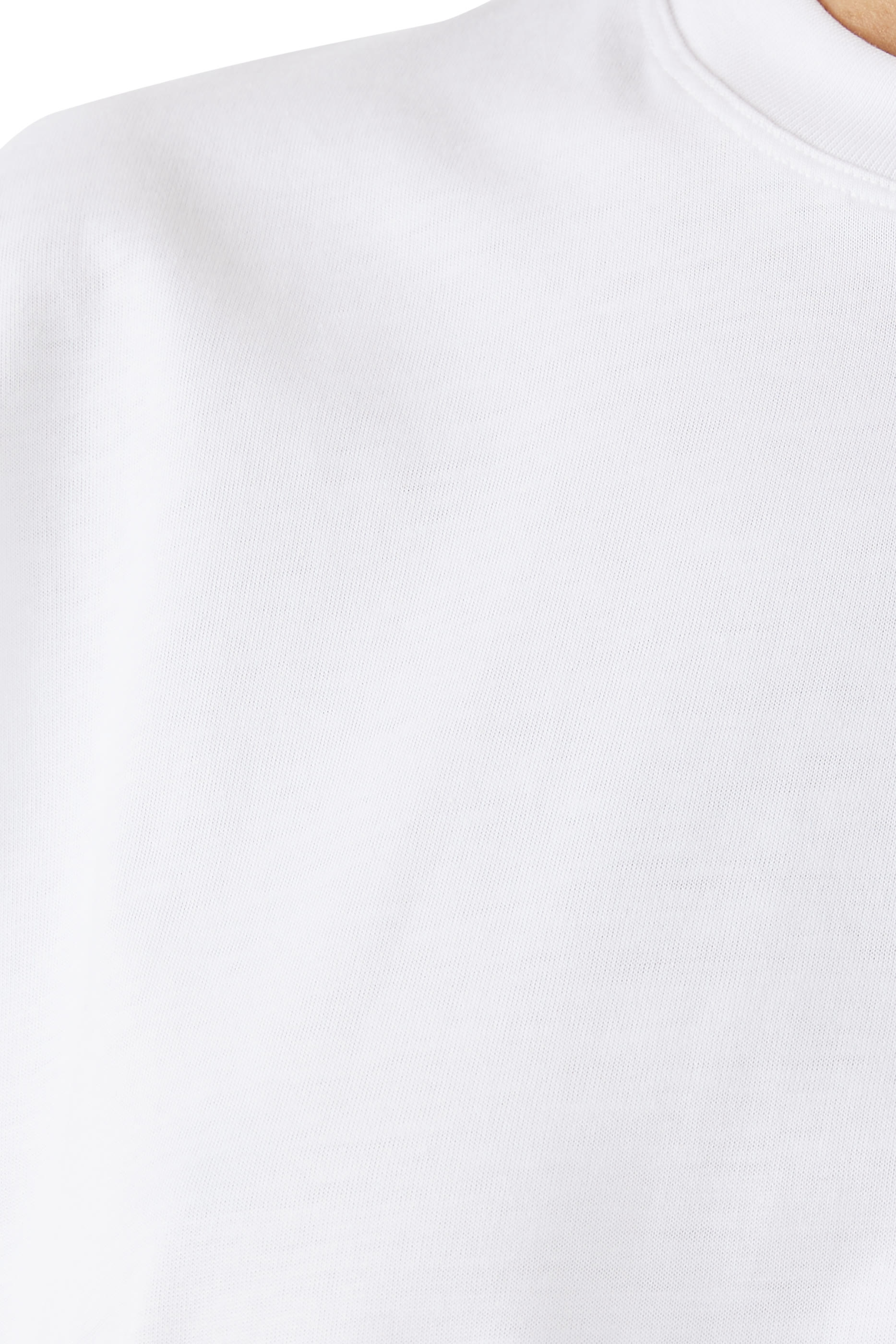 تيشيرت بأكمام قصيرة قطن