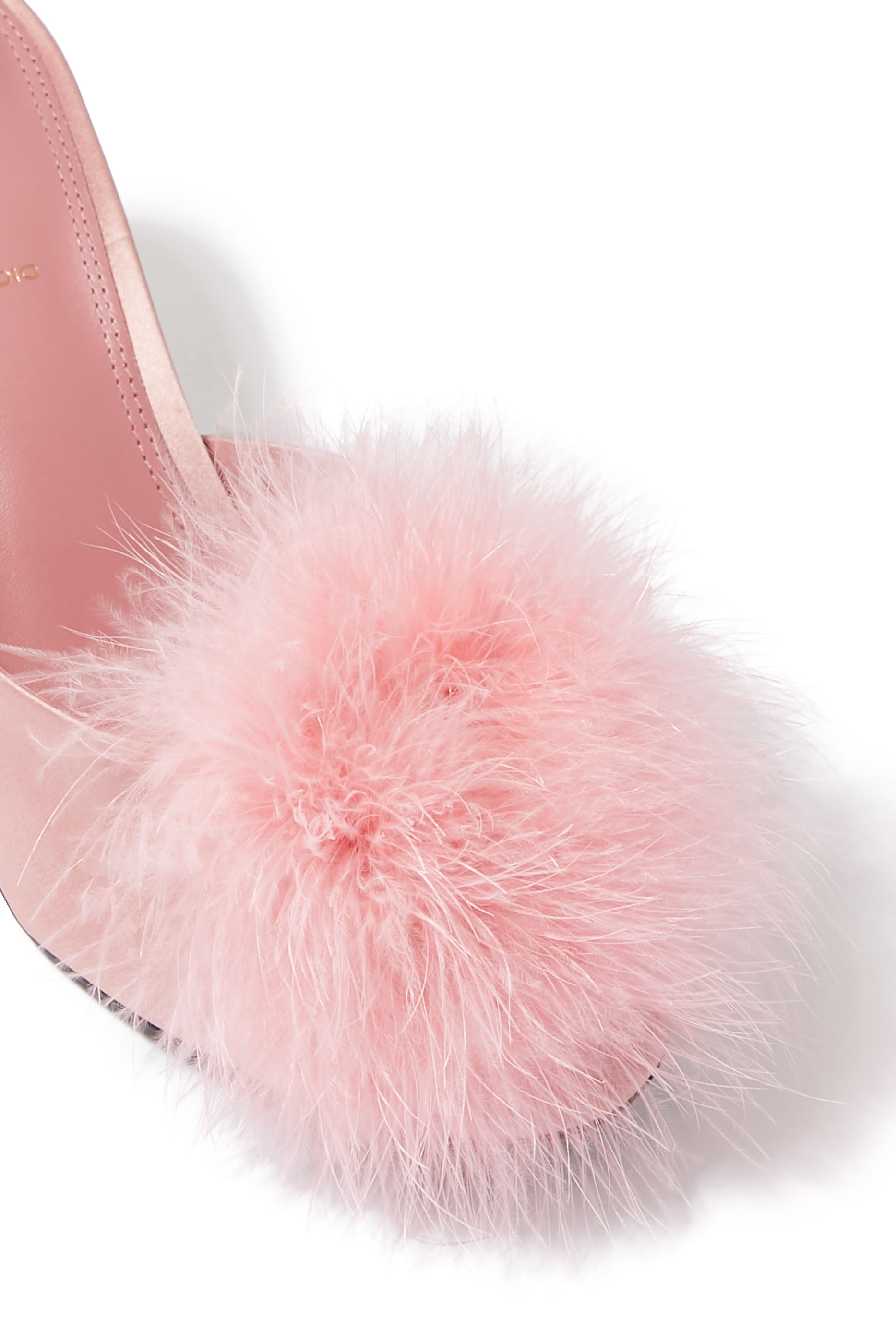 حذاء ريكا مفتوح من الخلف بكعب 65 مم ستان