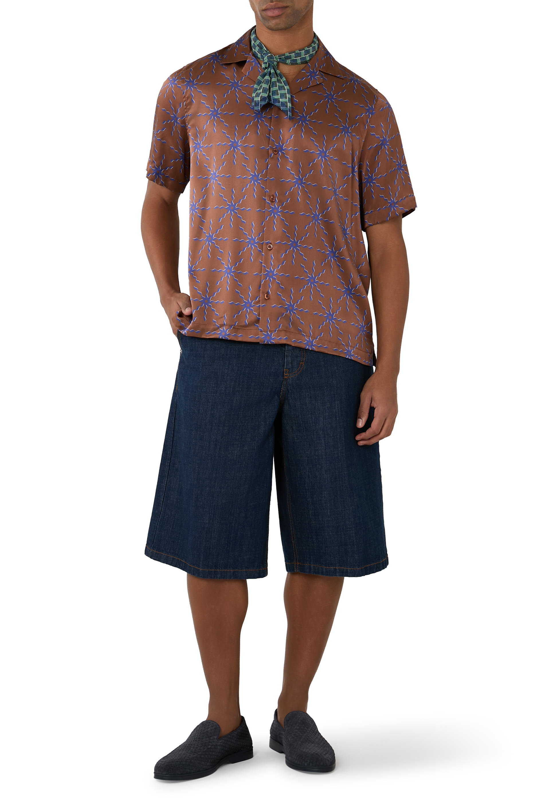 قميص روبيرتو حرير