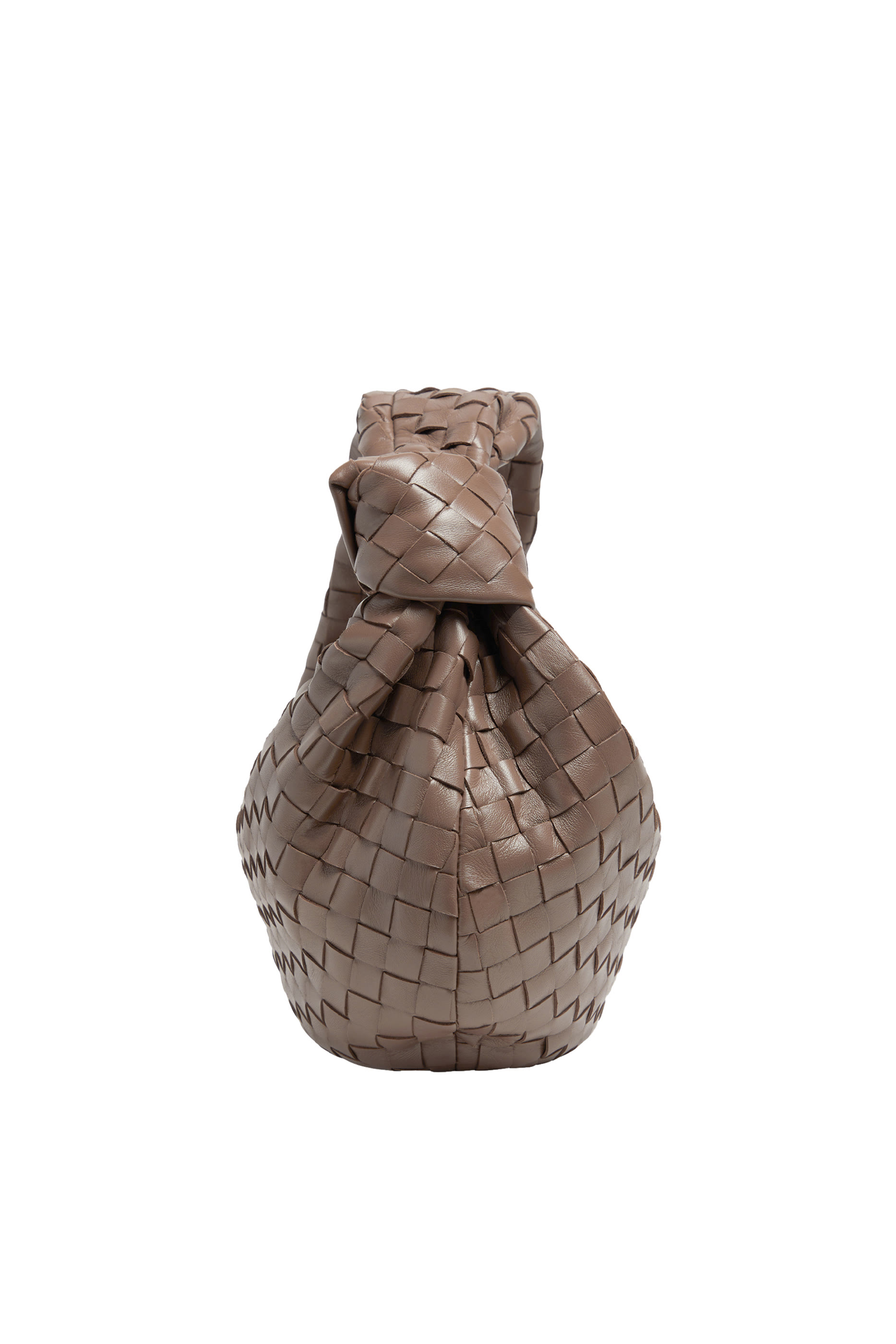 حقيبة جودي تين بتصميم مجدول وعقدة جلد