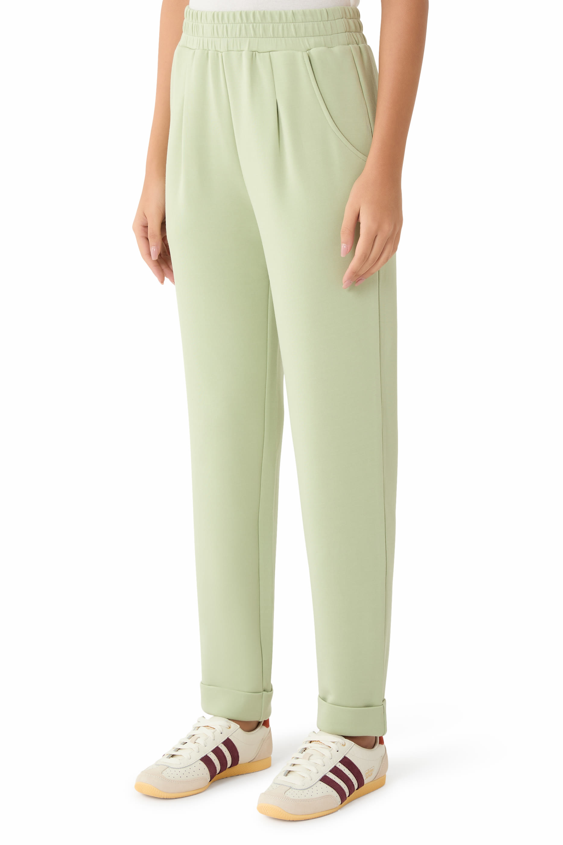 بنطال بأساور مطوية 28.5 بوصة