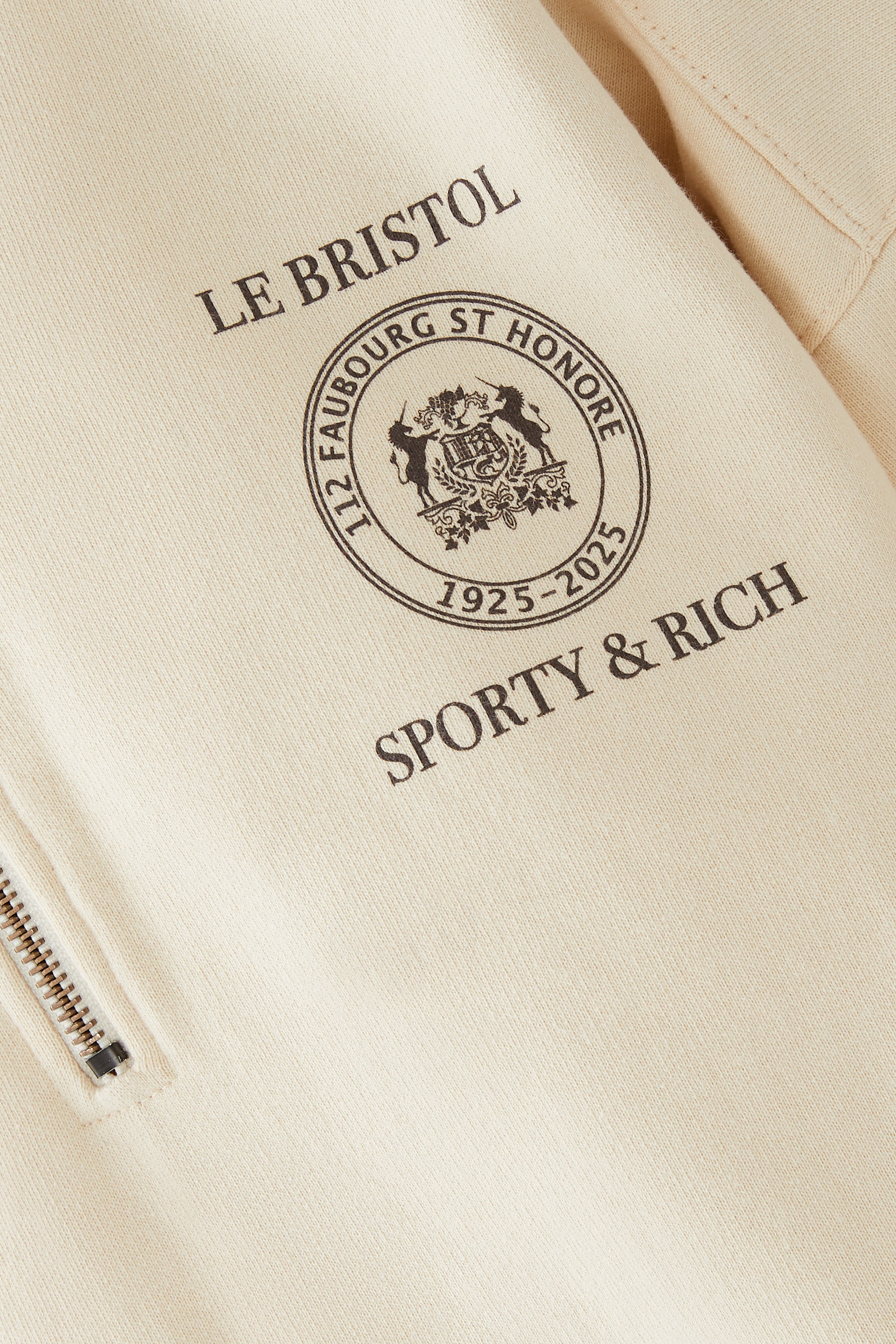 سويت شيرت كريست ستيل فوبورغ بربع سحاب 