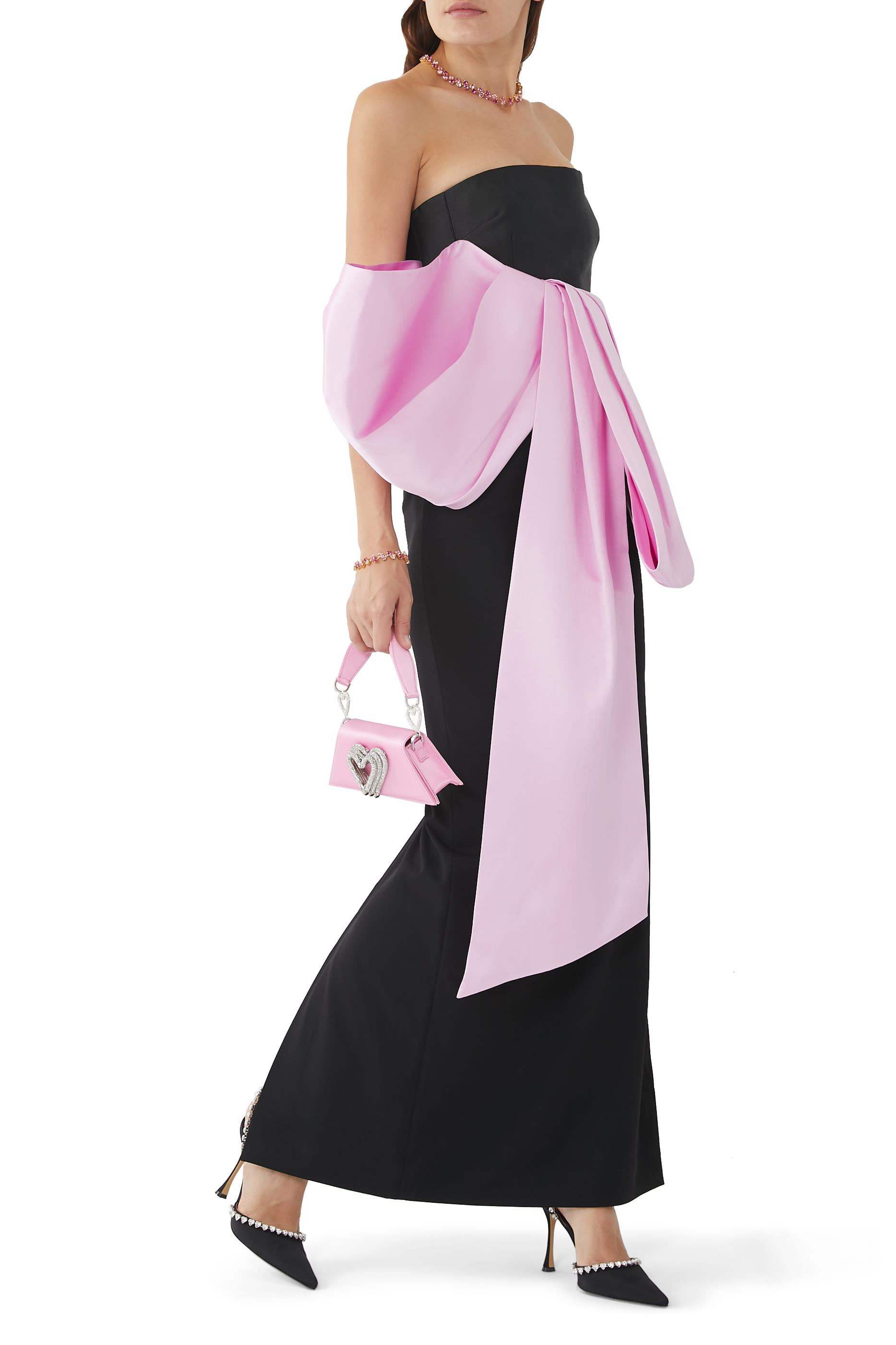 فستان ميف طويل