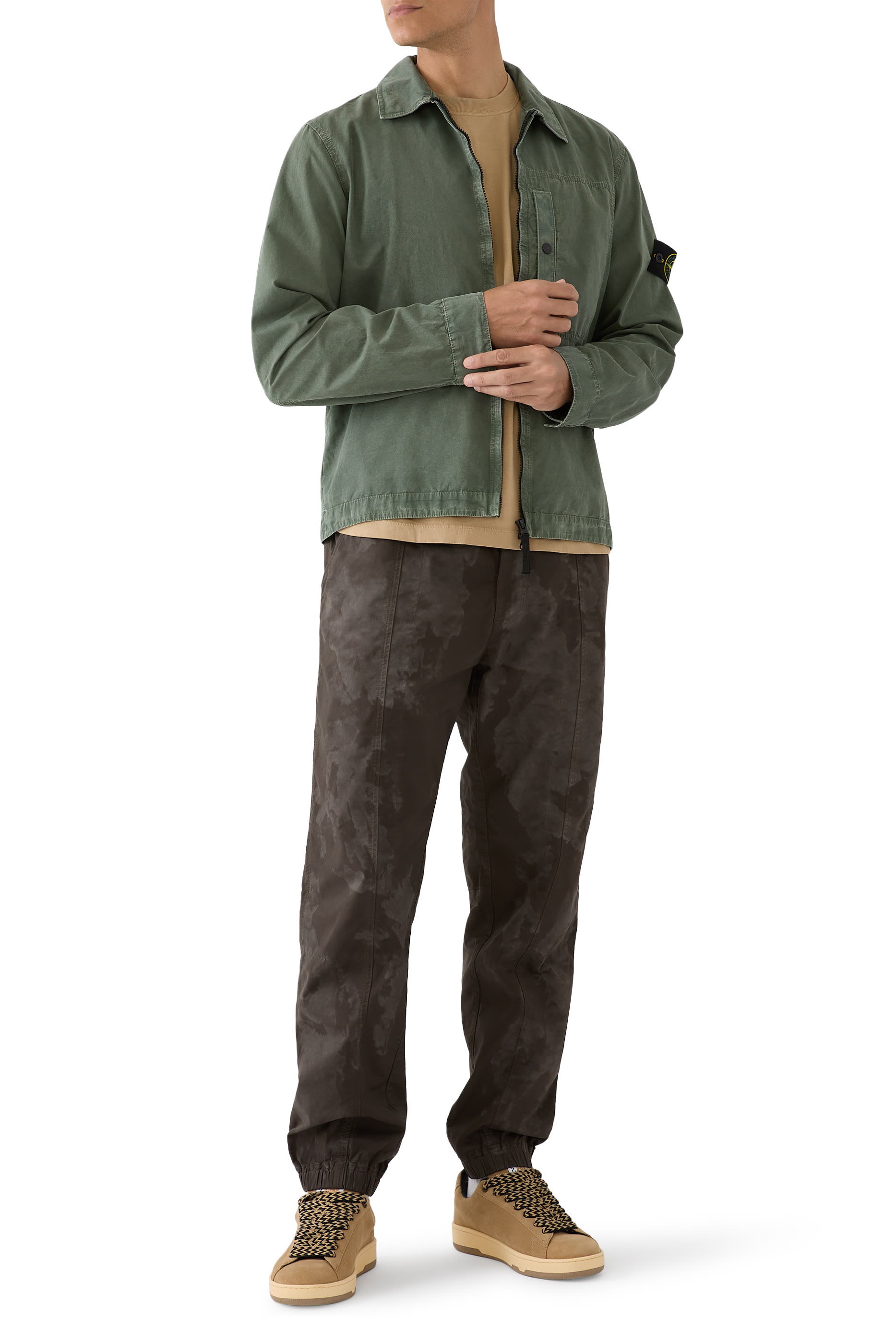 قميص بأكمام طويلة قطن عضوي