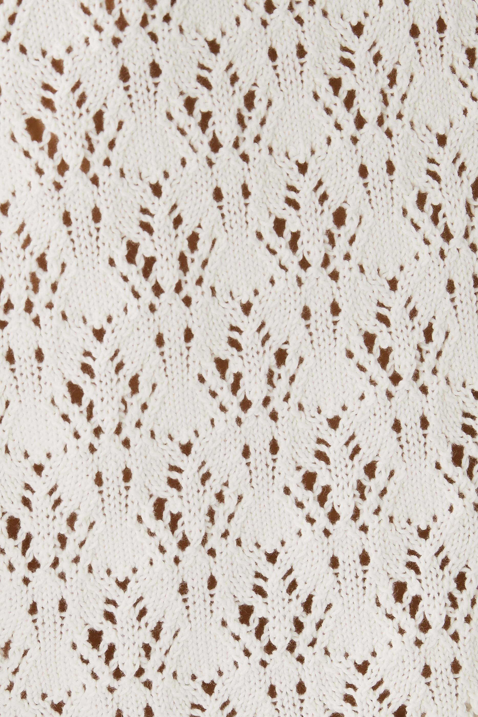 Fio Pointelle Cotton Vest