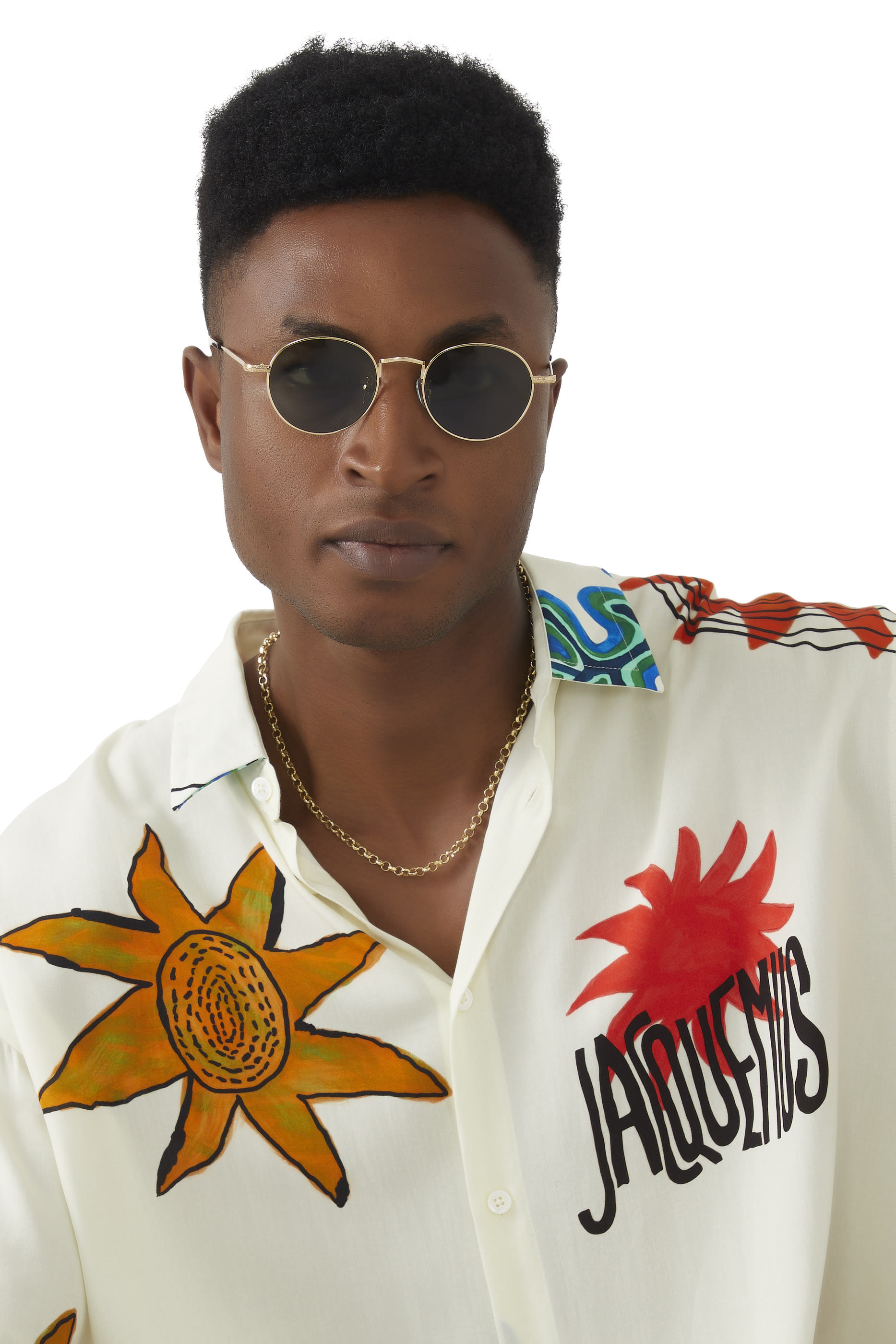 نظارة شمسية آيكون بإطار مستدير