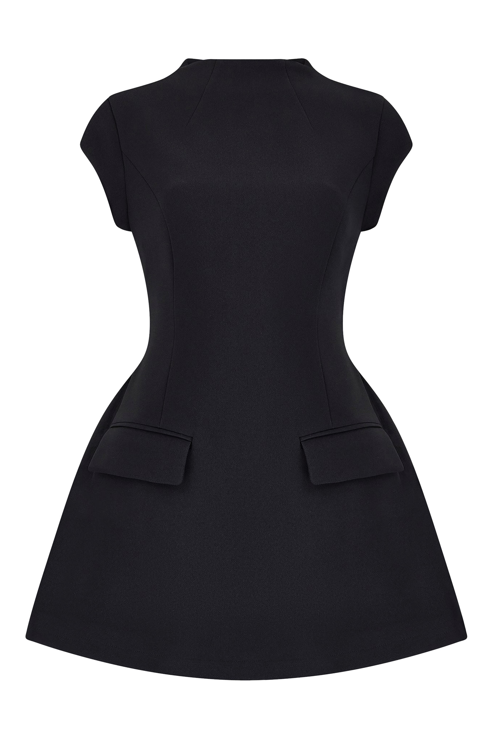 فستان ألتميت ميوز قصير بأكمام كاب