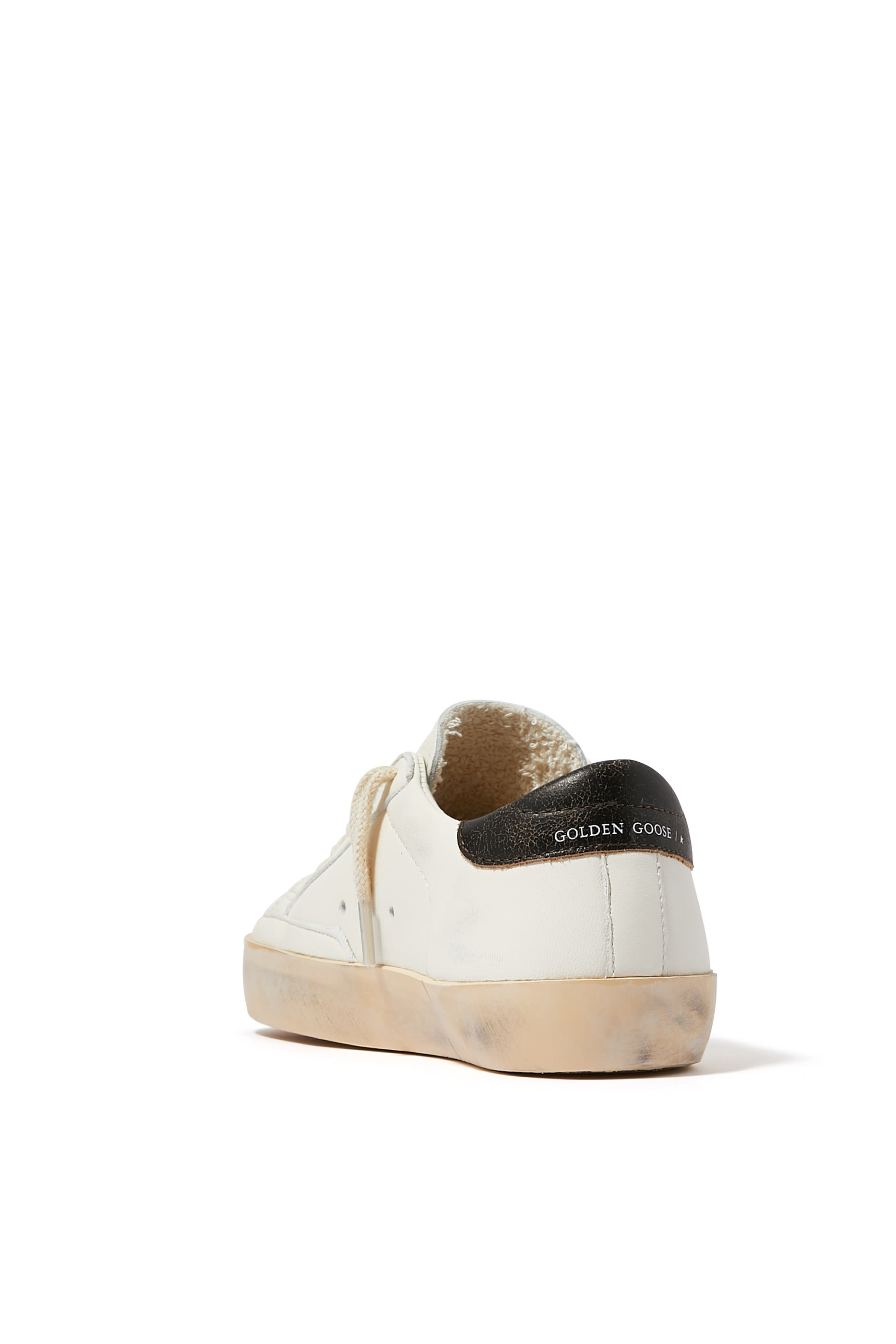 Kids Super-Star Nappa Leather Sneakers