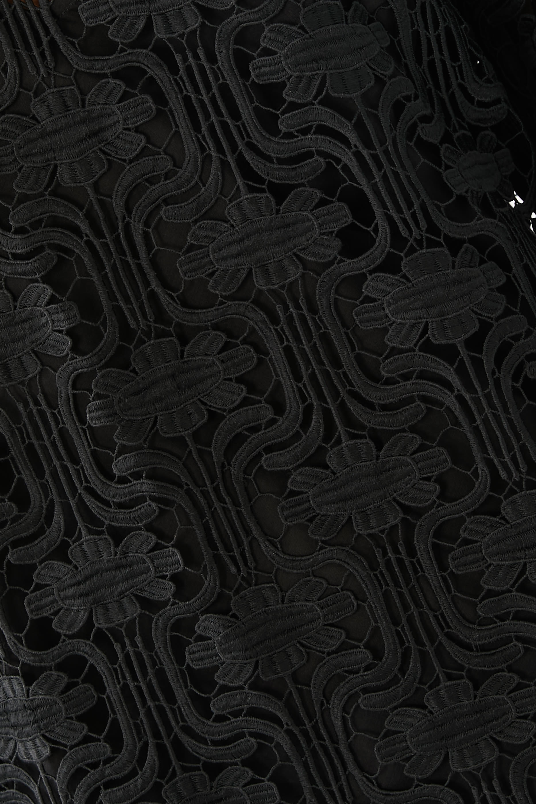 فستان ماكسين دانتيل متوسط ​​الطول