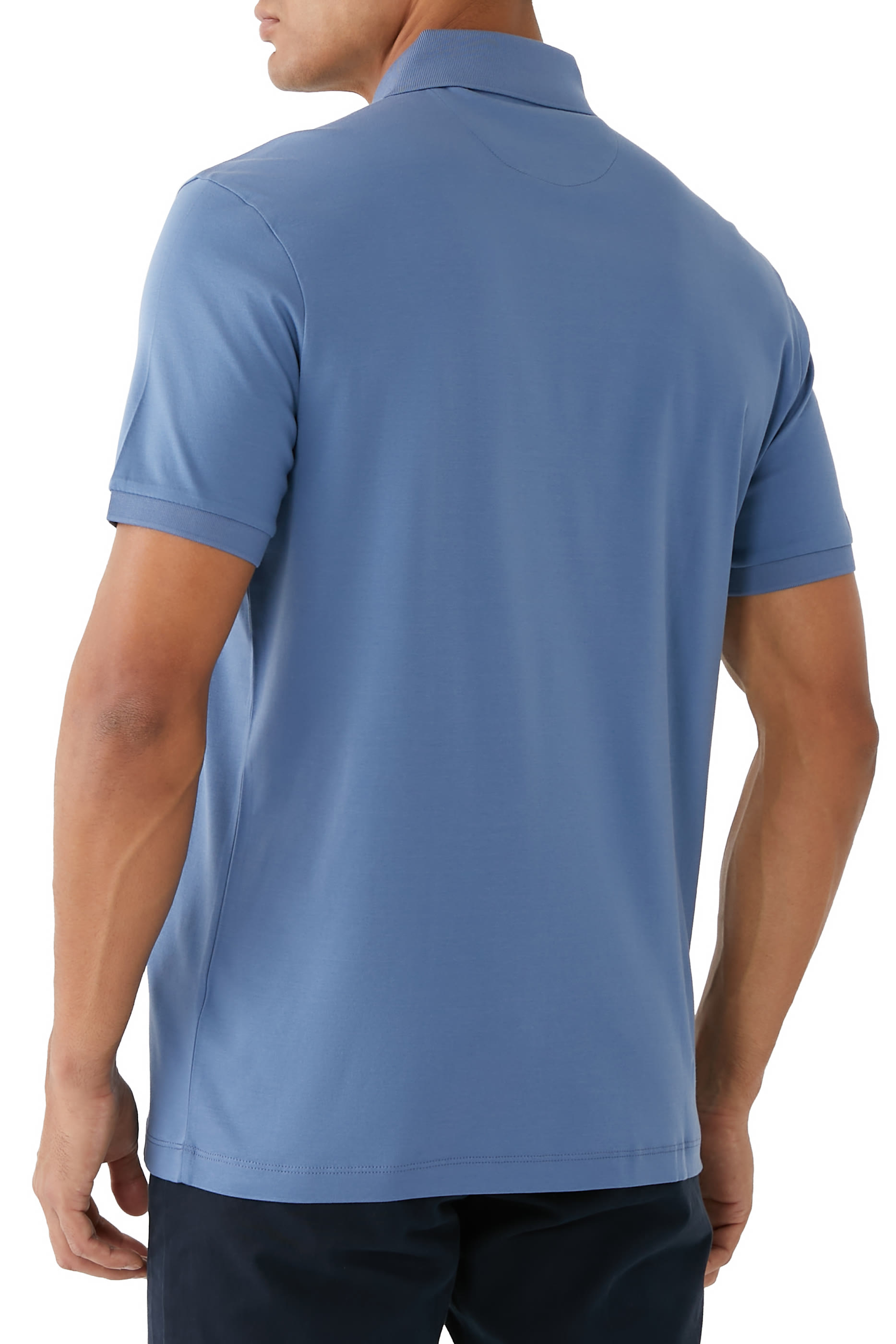 قميص بولو بأكمام قصيرة