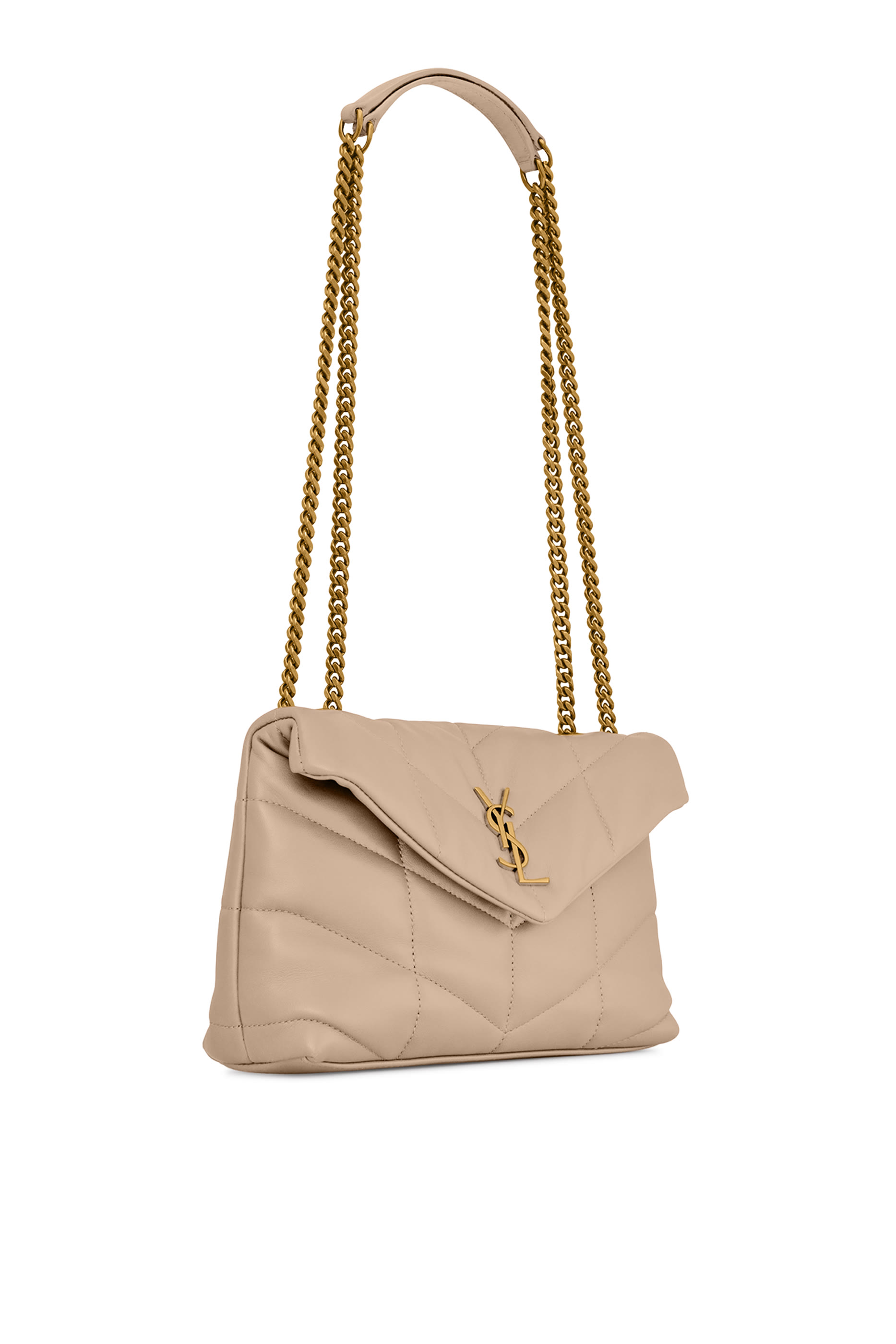 حقيبة توي بتصميم منفوخ جلد حمل