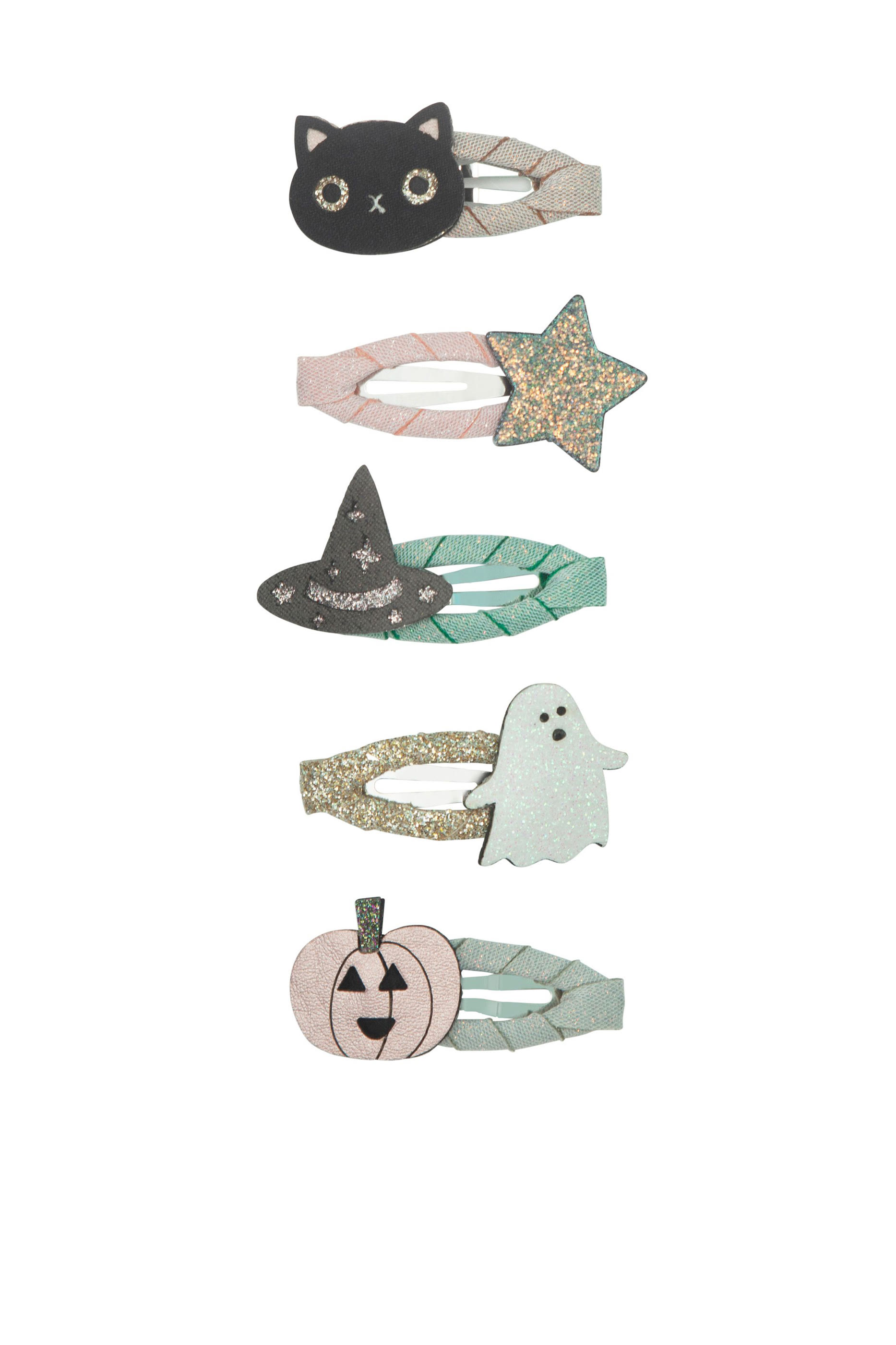 مشابك شعر صغيرة بتصميم لهالوين للأطفال