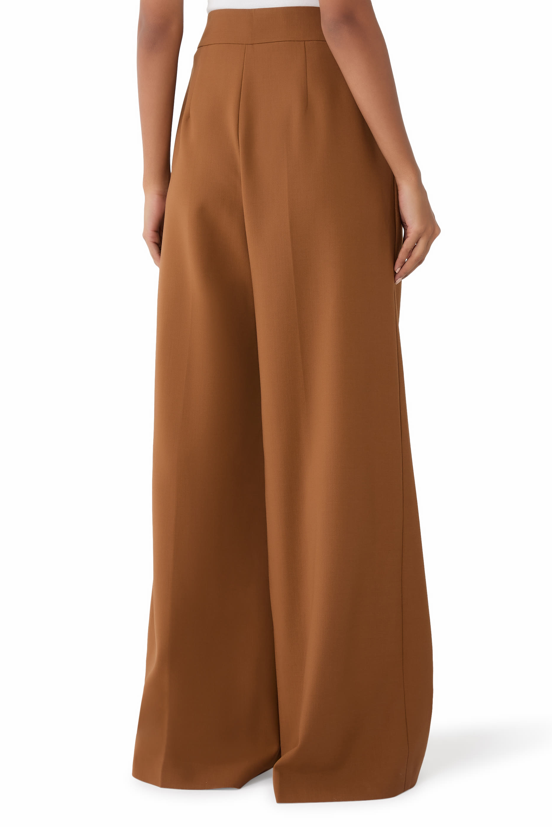 بنطال ديان بقصة ساق واسعة