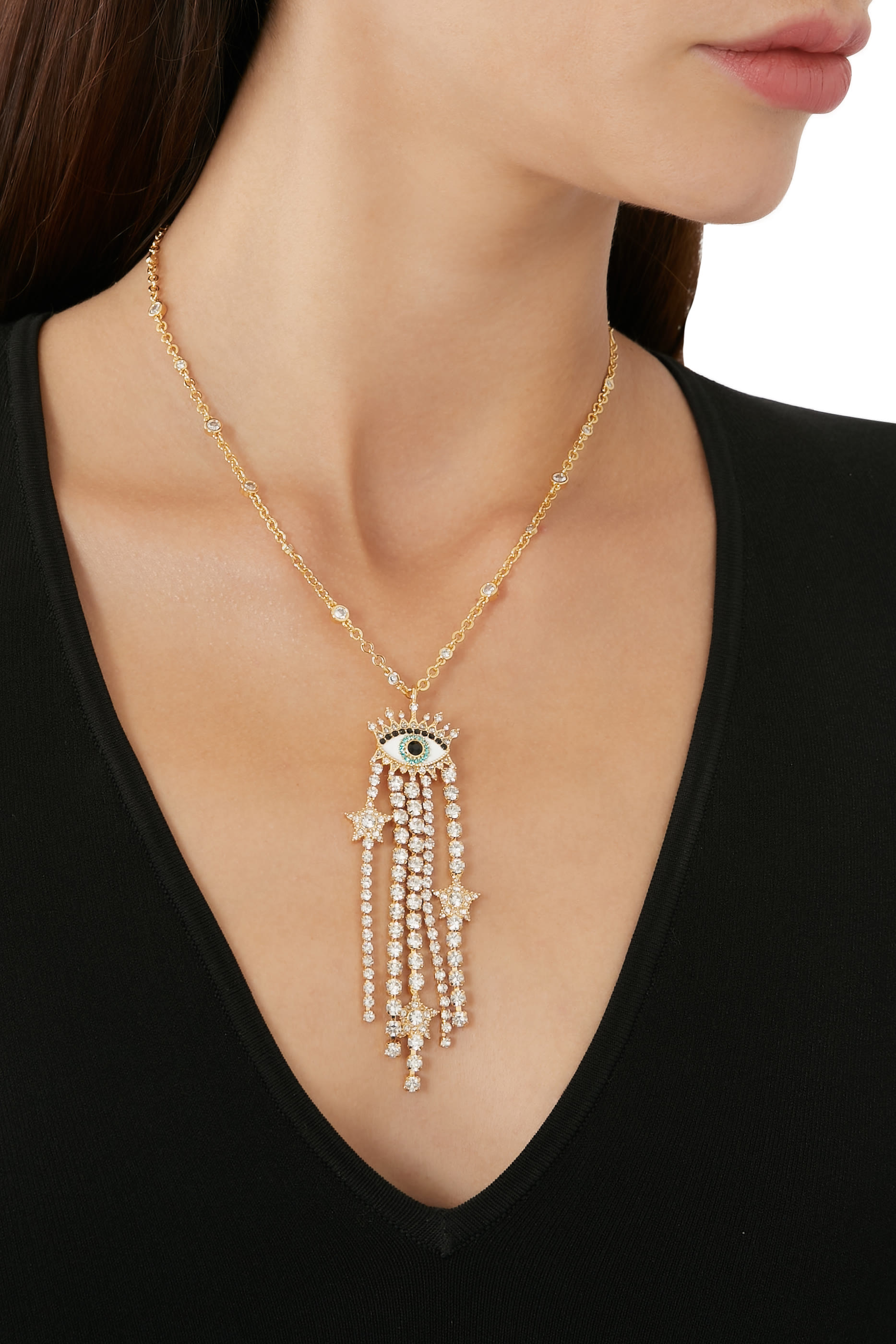 قلادة كوزميك مزينة بعين حسود