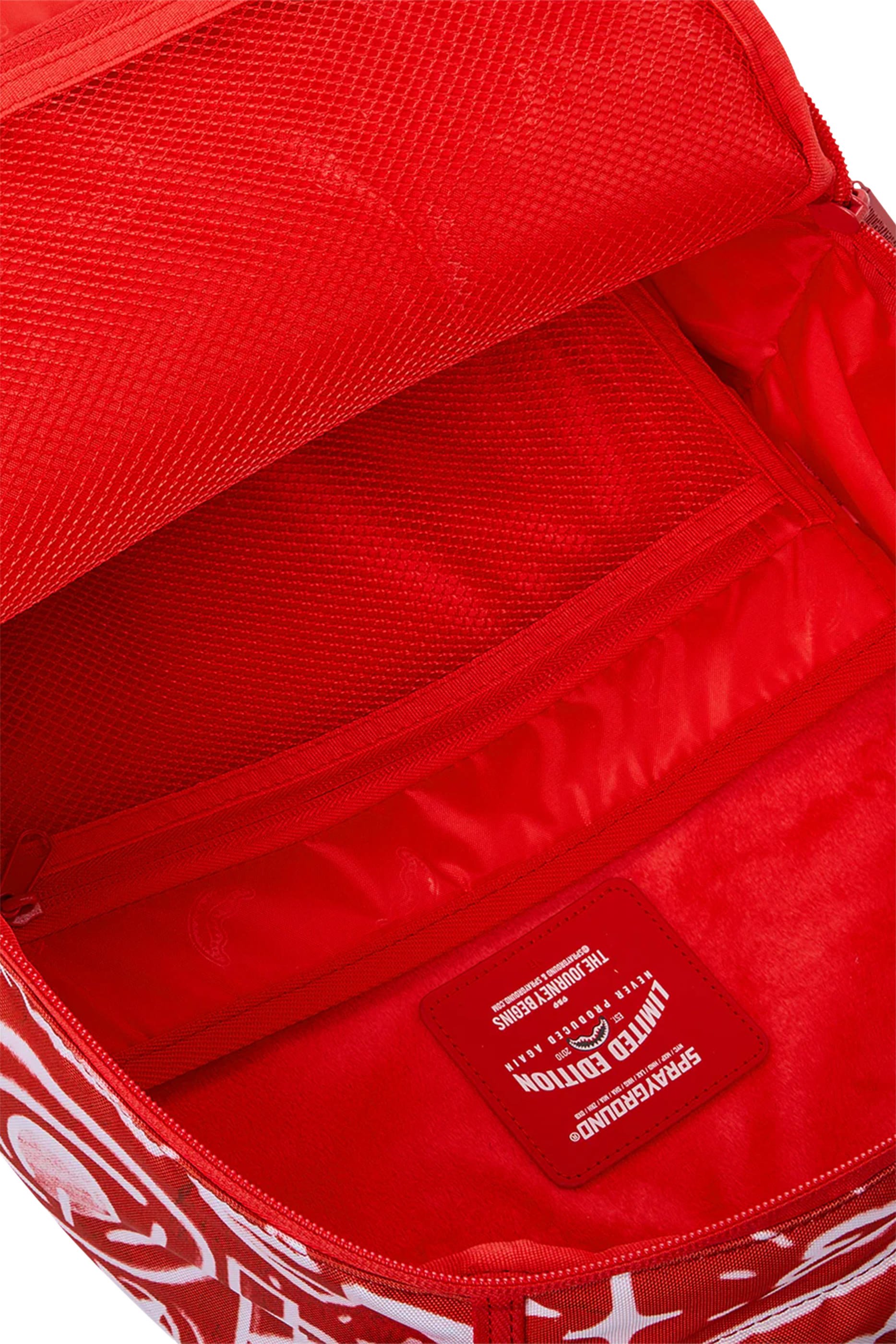 حقيبة ظهر بنقشة جرافيتي للأطفال