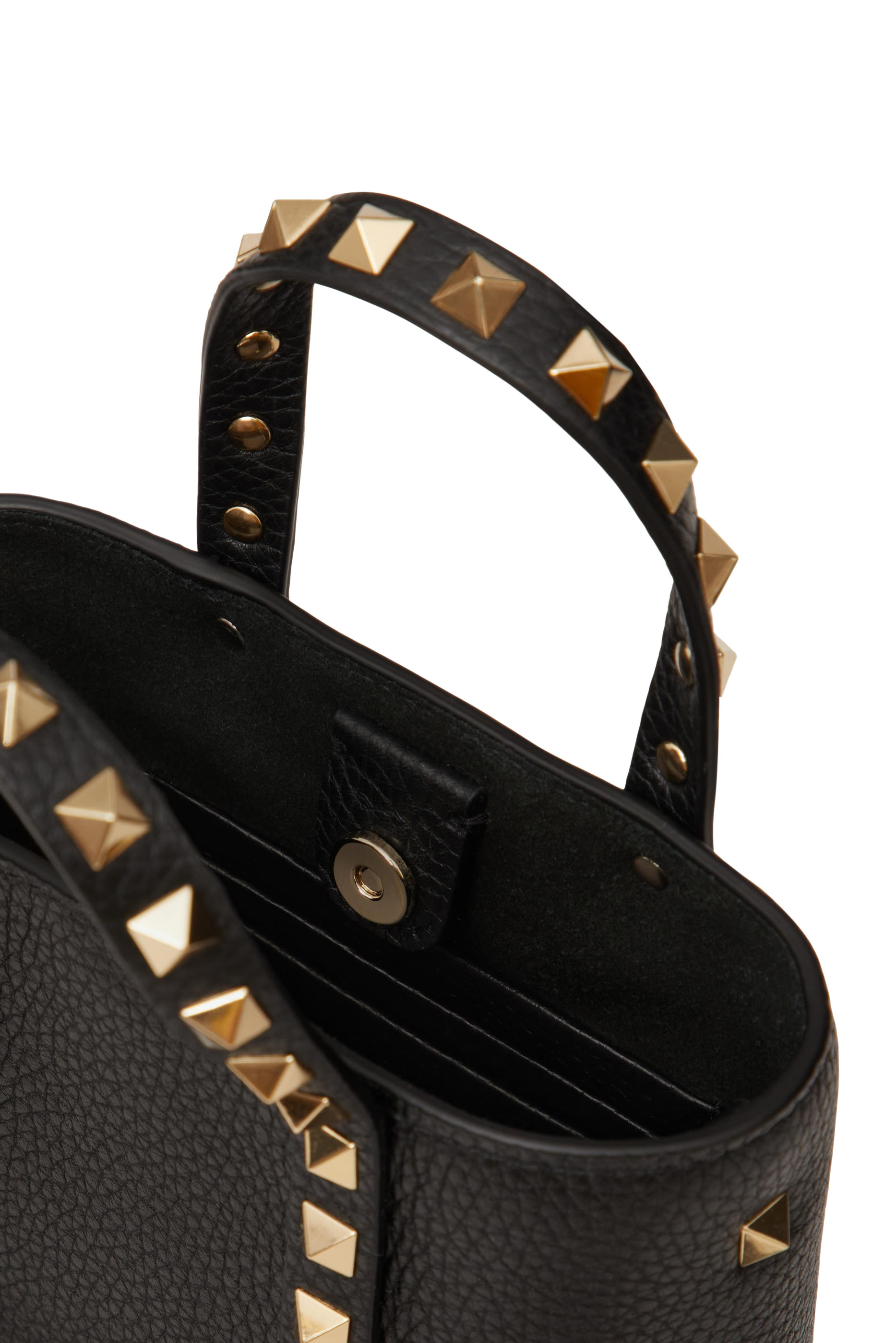 حقيبة صغيرة فالنتينو غارافاني بحلي هرمية بسلسلة