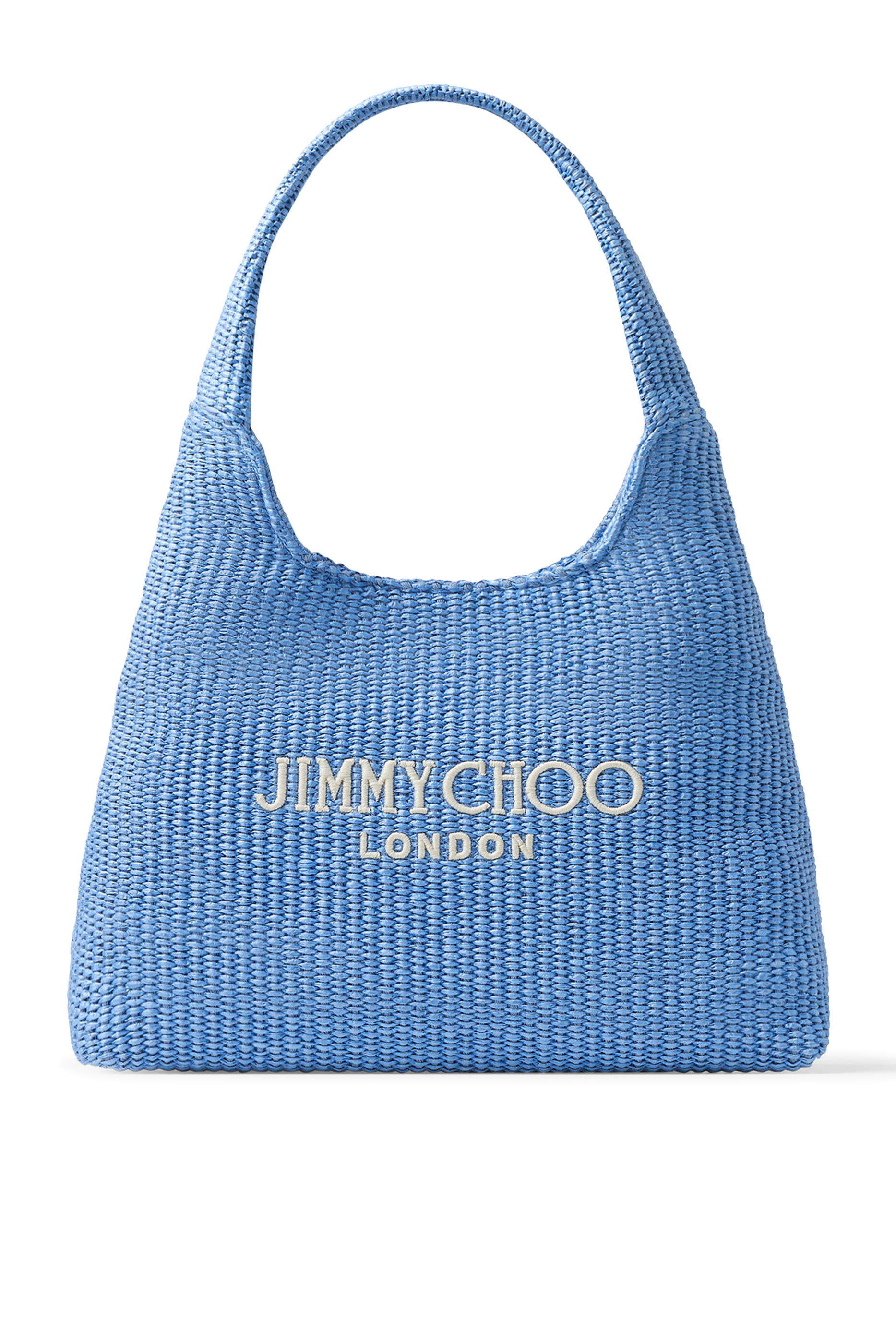 حقيبة شاطئ هوبو كبيرة بتصميم معين