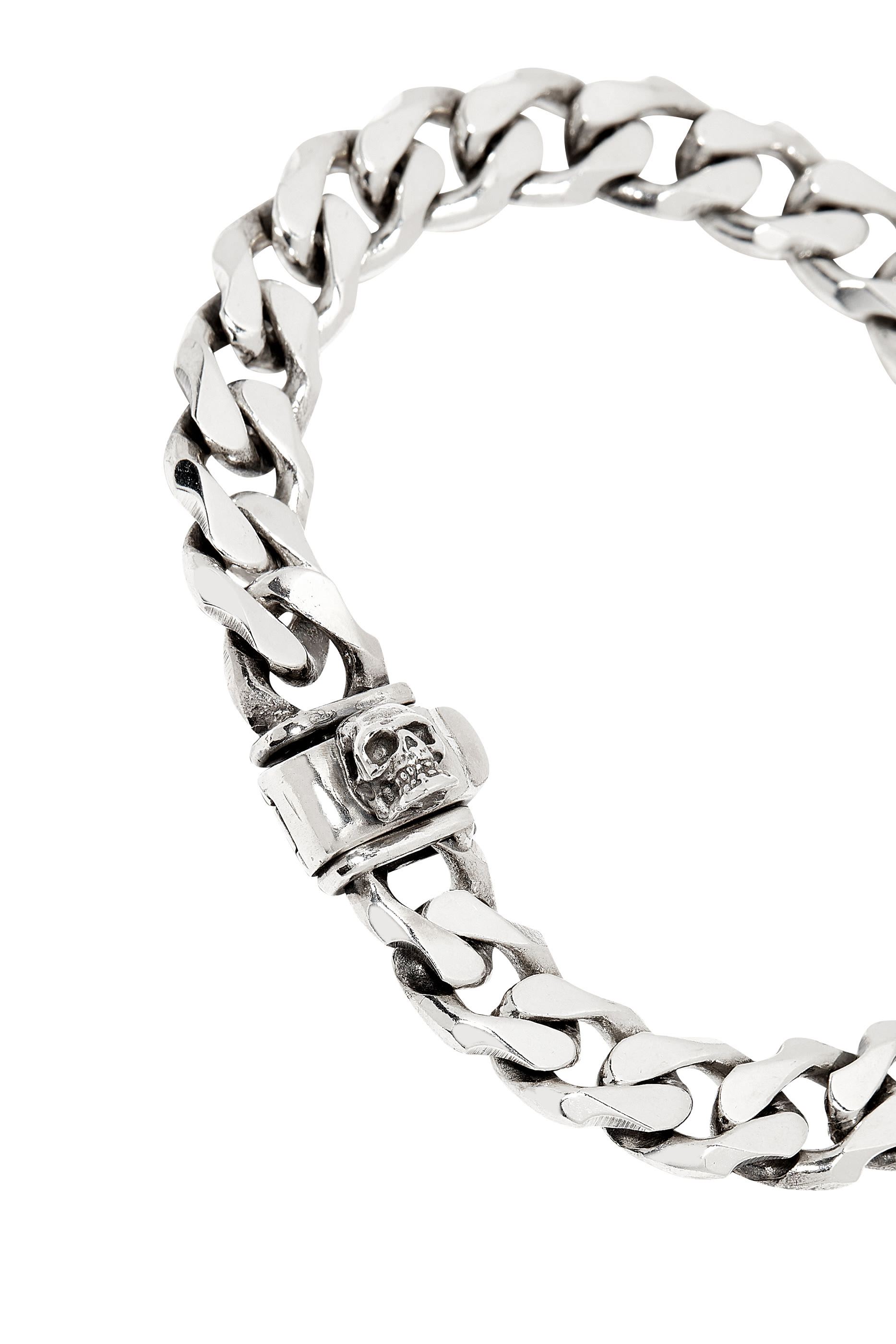 سوار سميك بمشبك بتصميم جمجمة