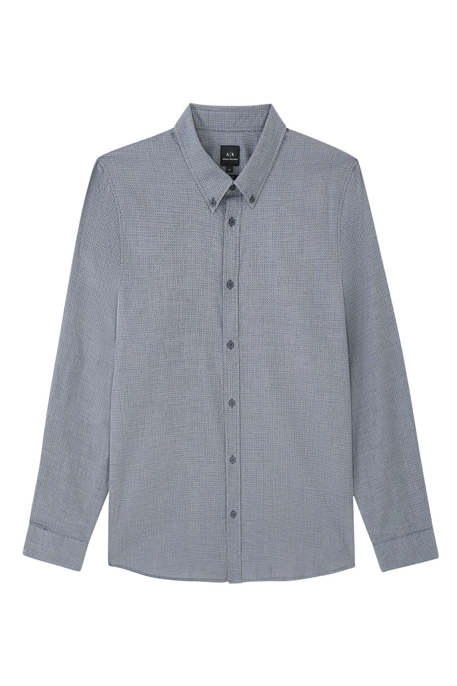 قميص بأكمام طويلة بشعار الماركة