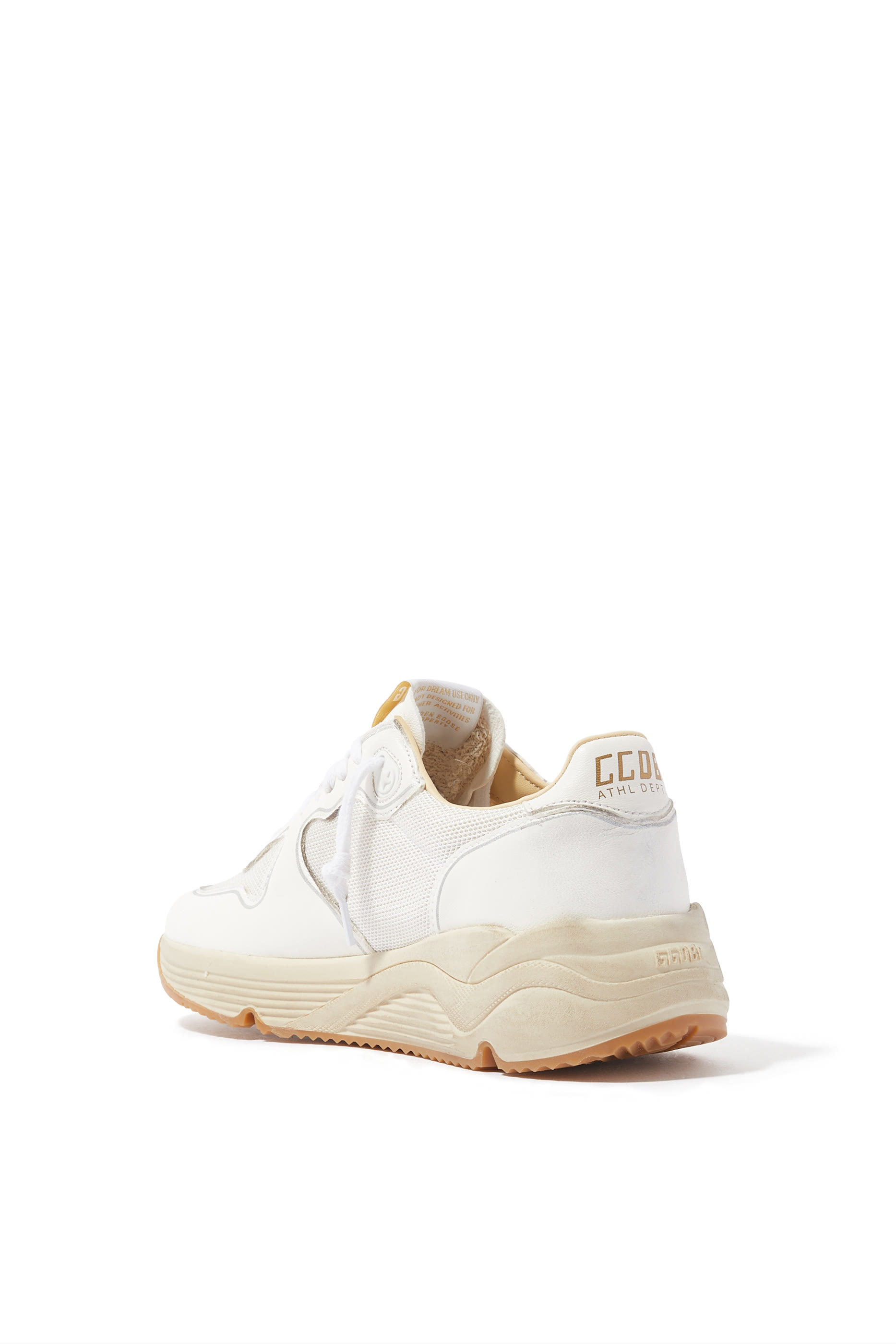 سنيكرز بنعل سميك للجري جلد