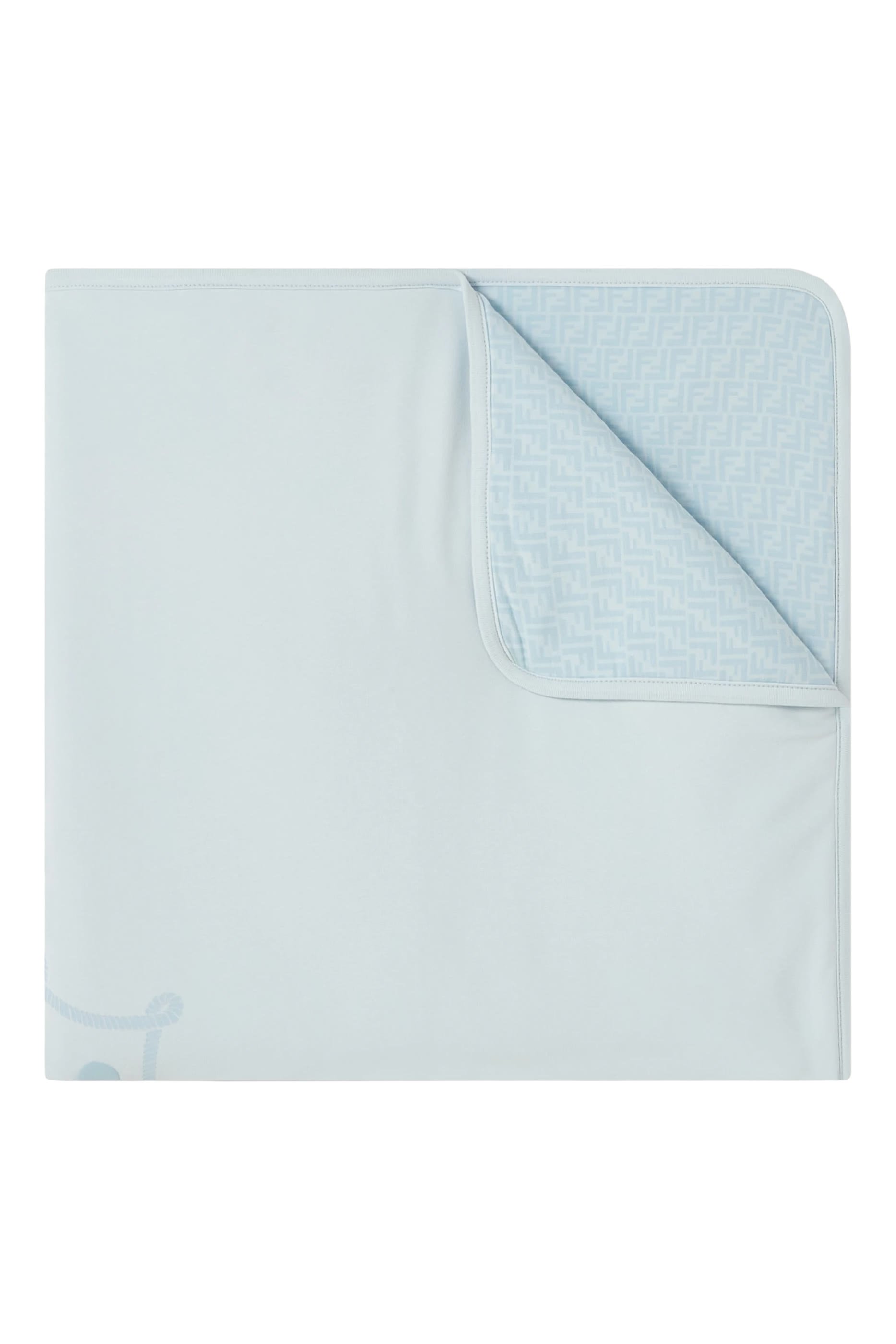 بطانية بشعار الماركة قطن للأطفال