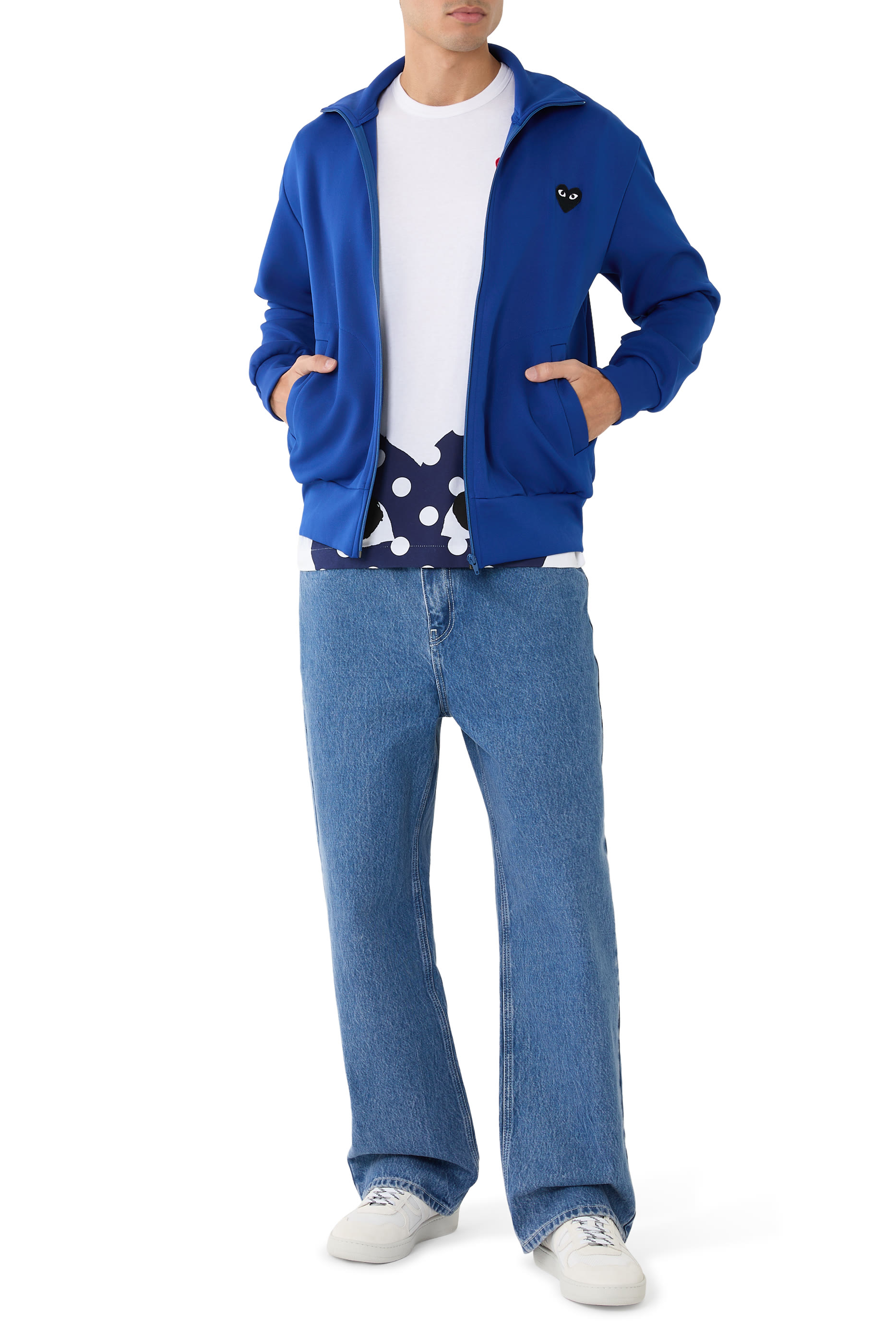 تيشيرت بلاي بنقشة نقاط بولكا