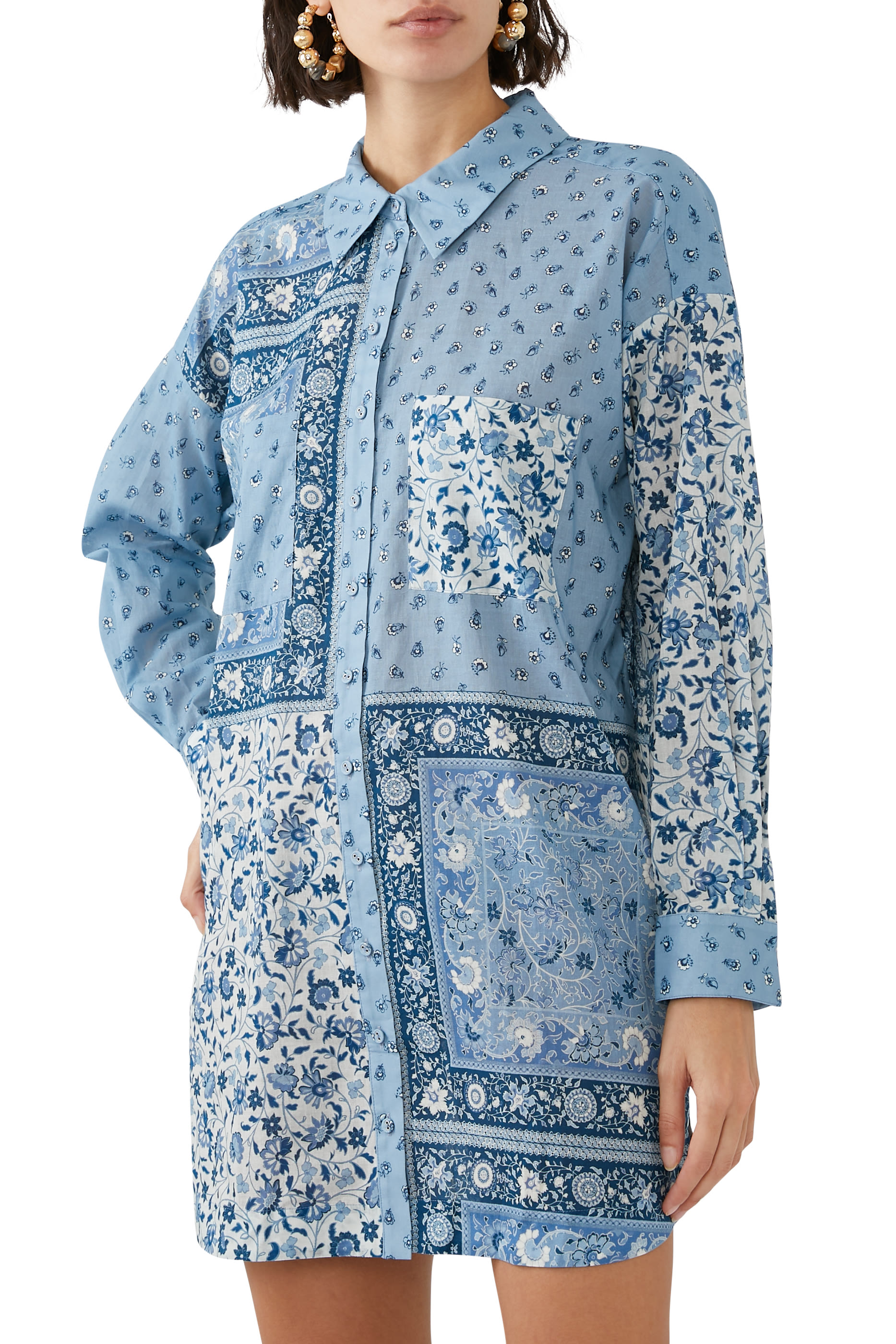 فستان بتصميم قميص سانشاين بانديت