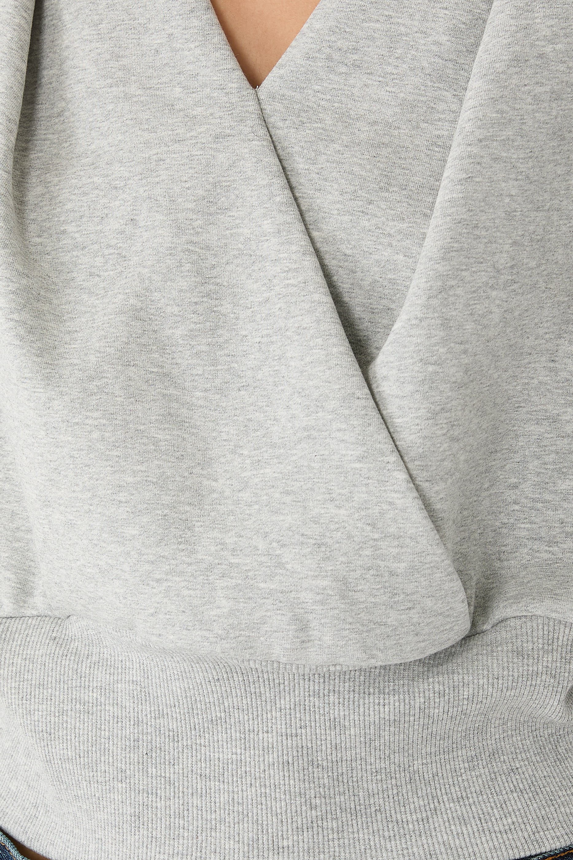 بلوزة درابيه بلا أكمام تيري فرنسي