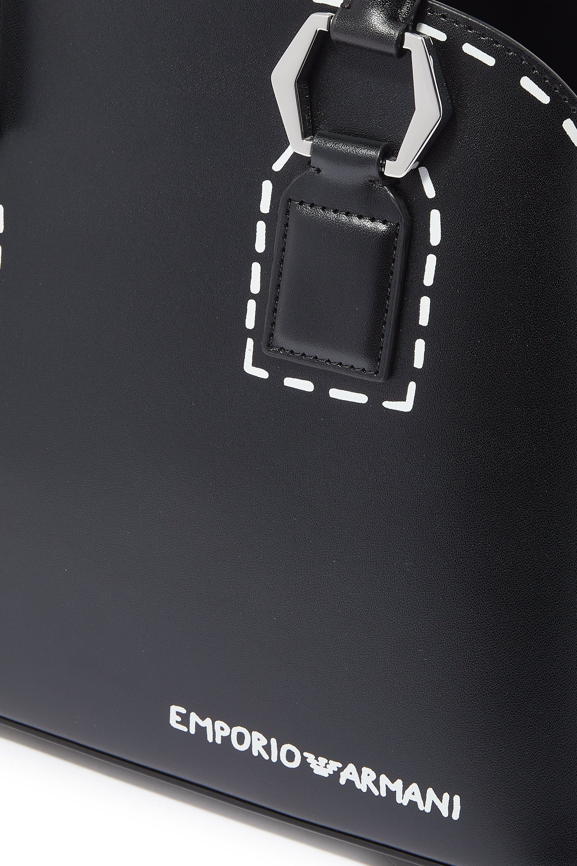 حقيبة يد ترابيز بطبعة خداع بصري