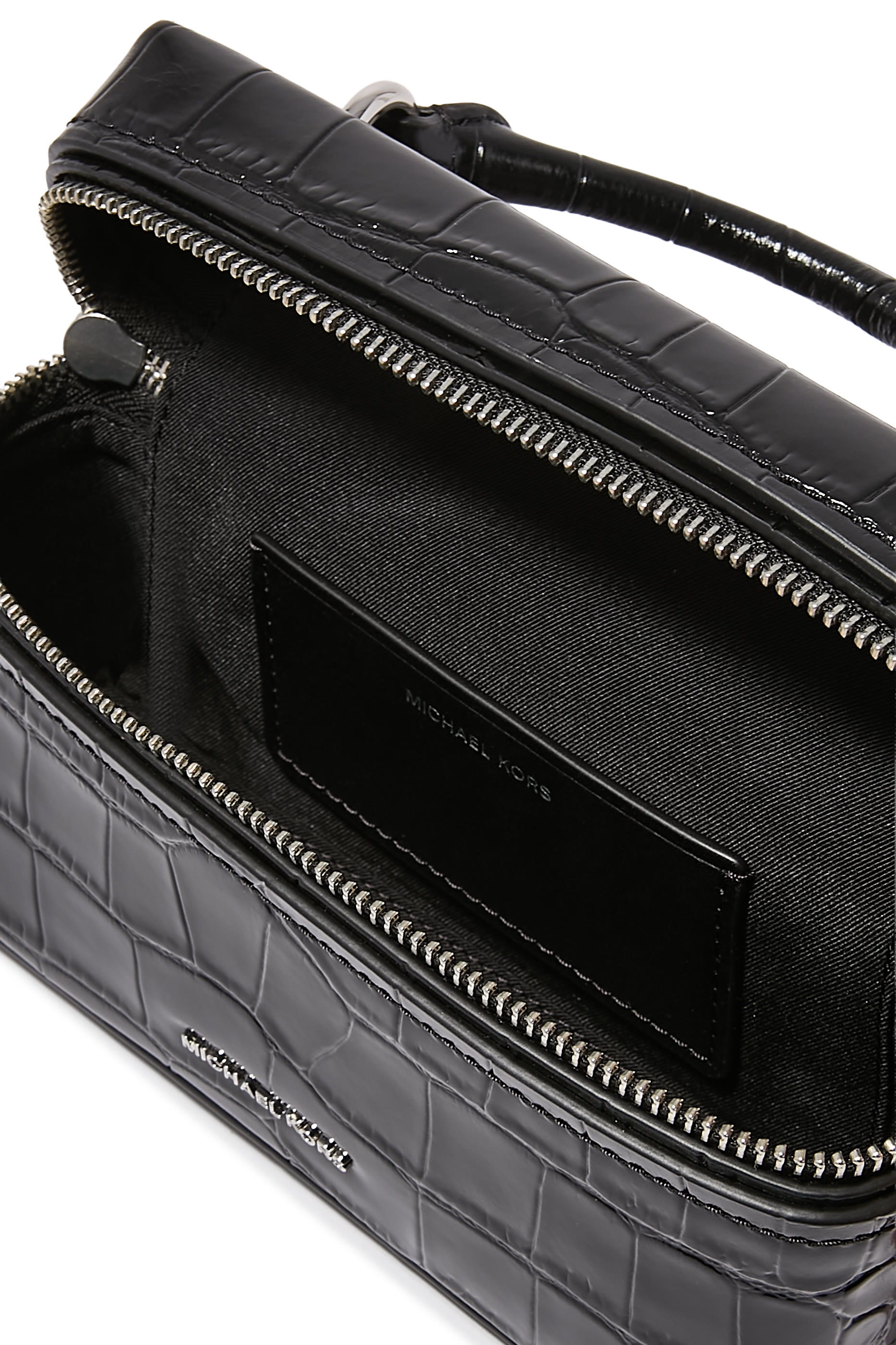 حقيبة جانا كروس بودي صغيرة جدا بنقشة جلد التمساح جلد