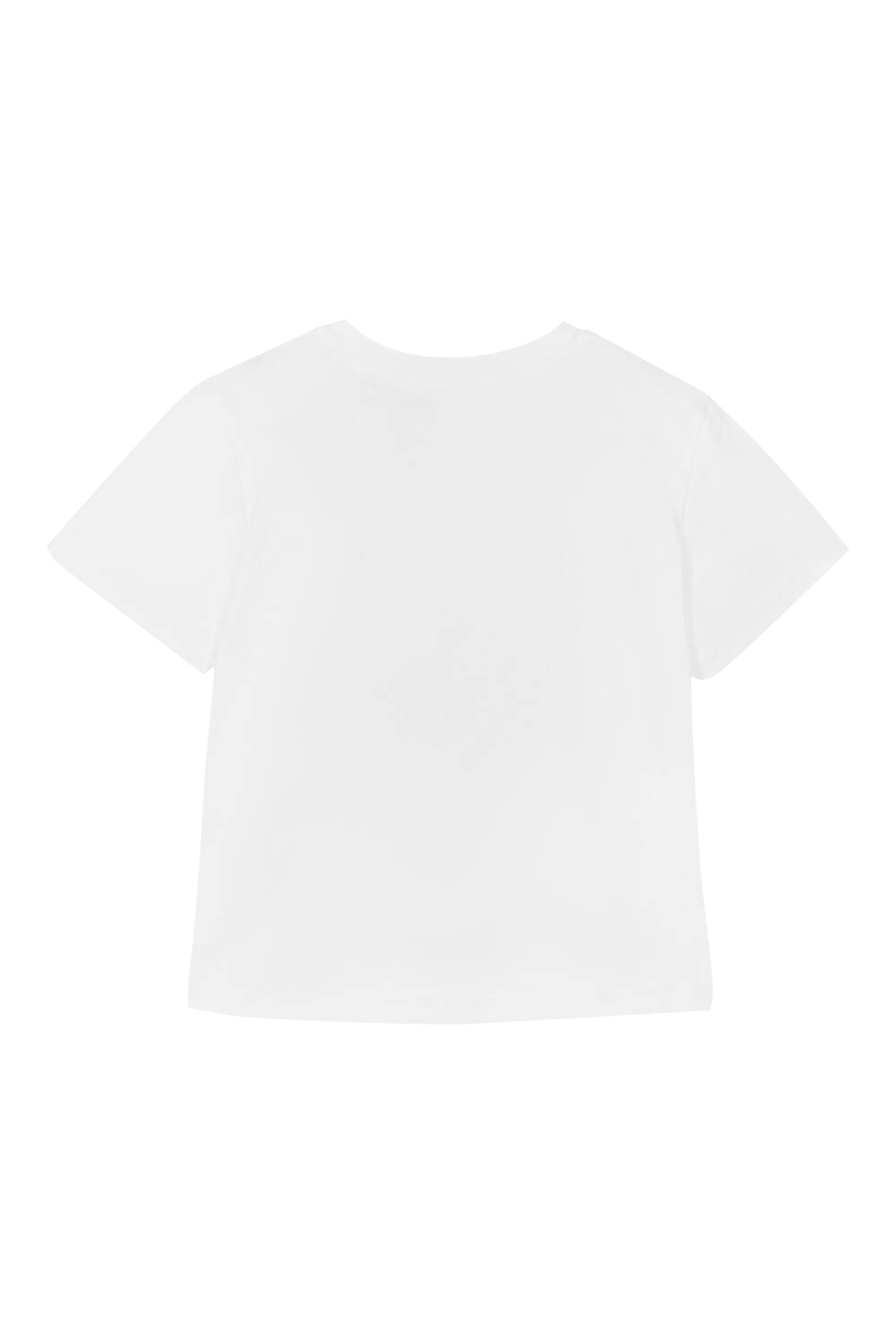 تيشيرت بأكمام قصيرة وشعار الماركة للأطفال