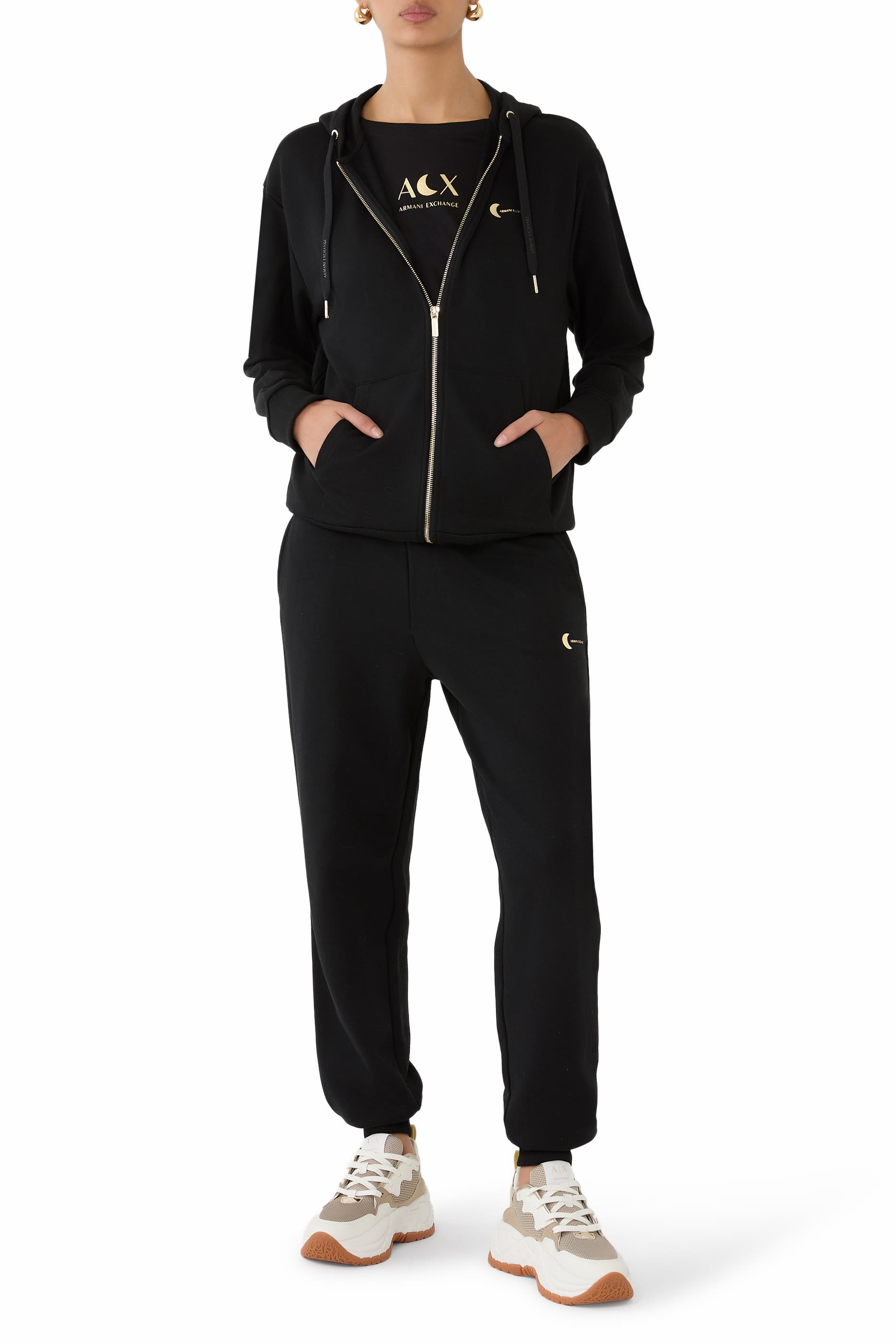 سويت شيرت بنمط هودي بسحاب كامل بإصدار لرمضان