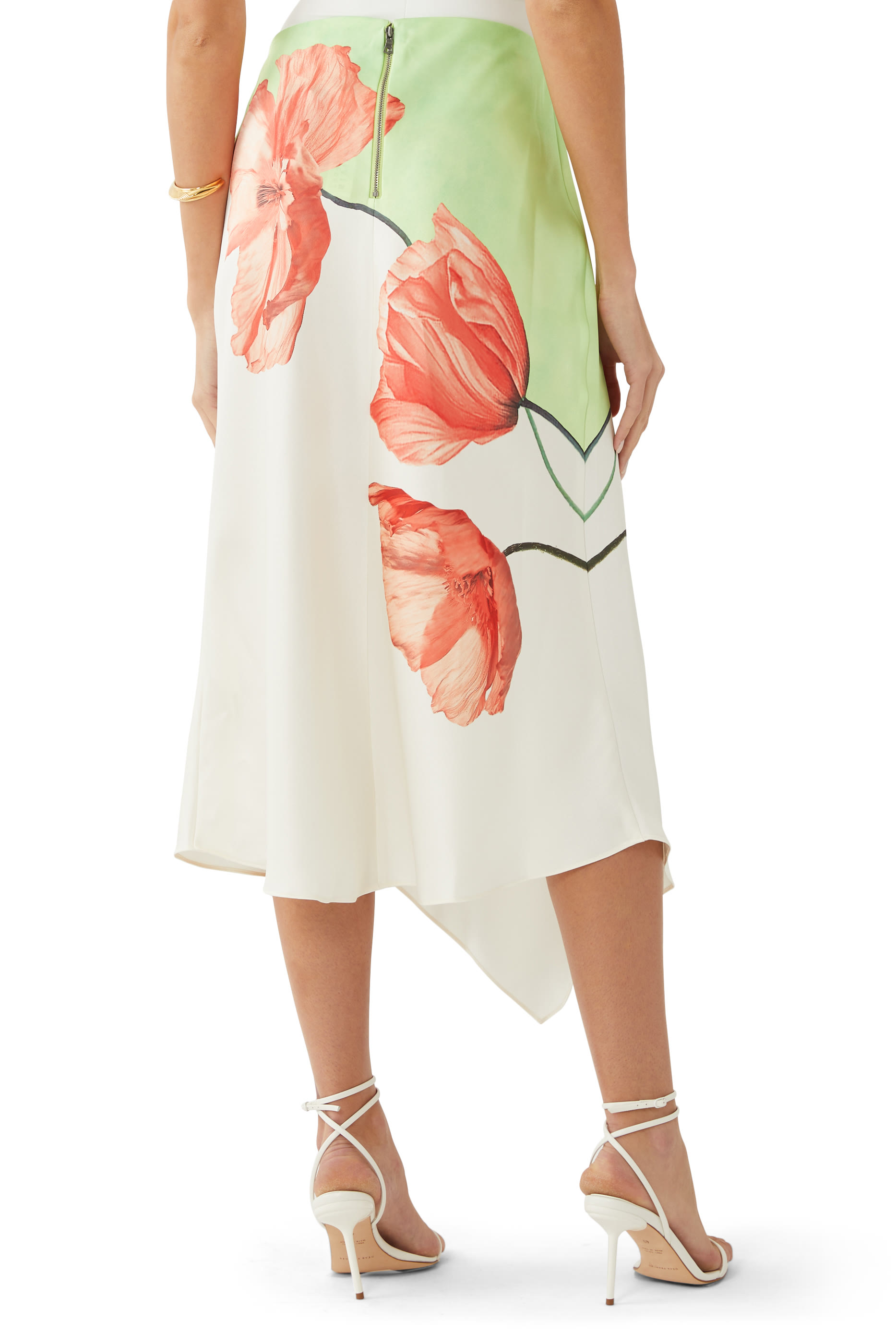 تنورة هارموني درابيه بفتحة غير متماثلة